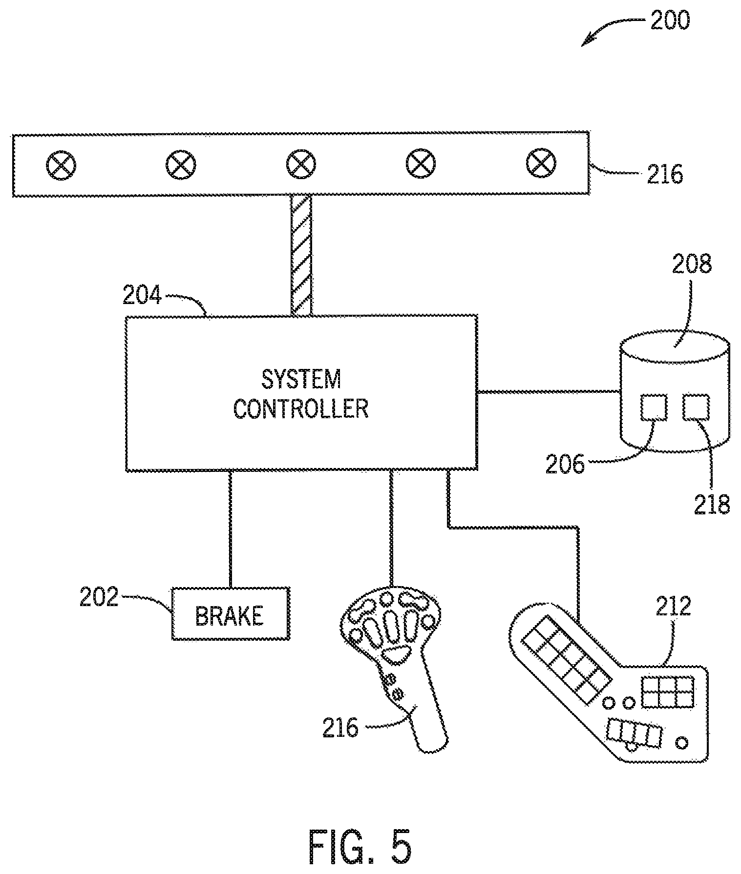Patent US11771075 Figure 5 – Agricultural vehicle having a brake pedal interface for controlling an application boom