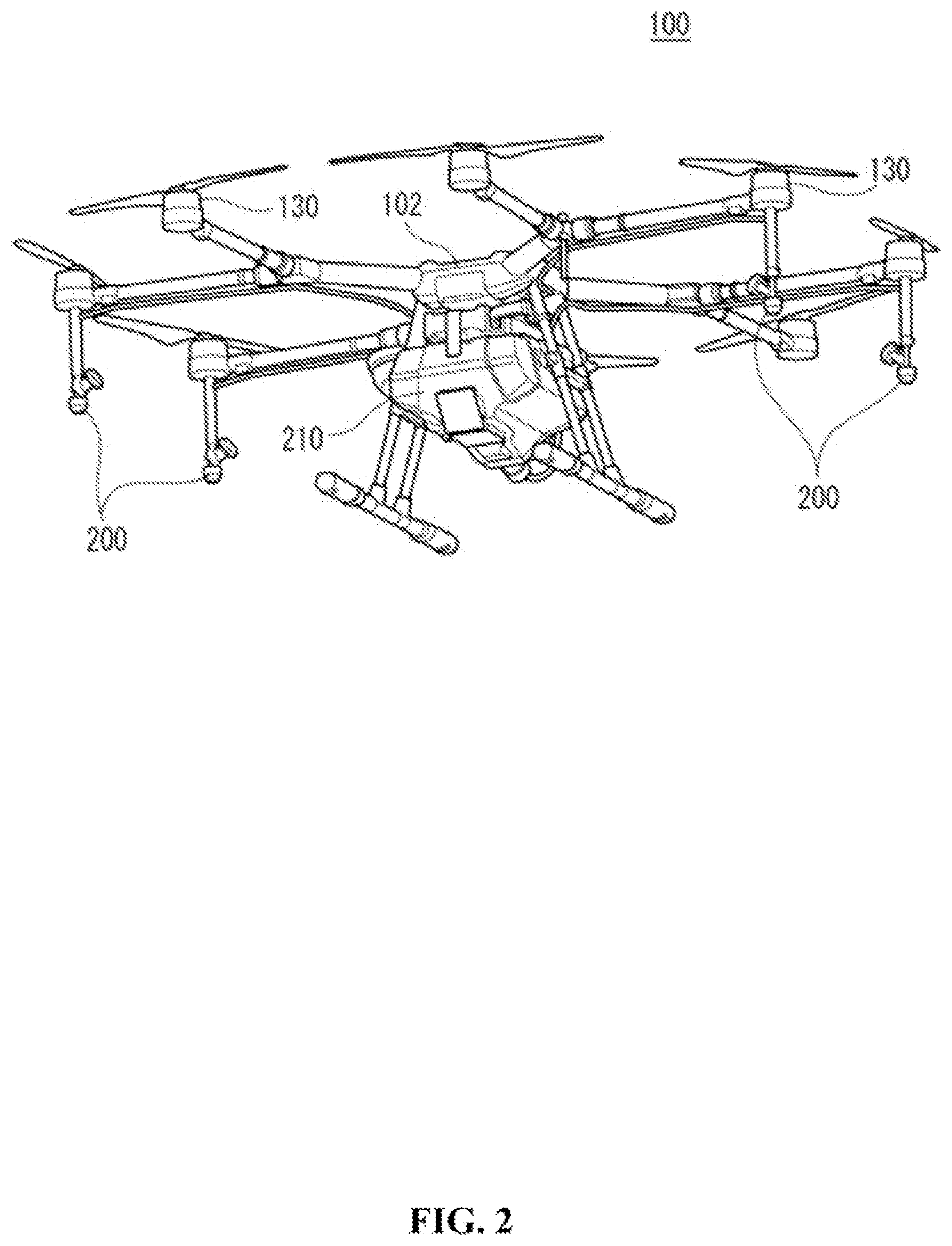 Patent US11771076 Figure 2 – Flight control method, information processing device, program and recording medium