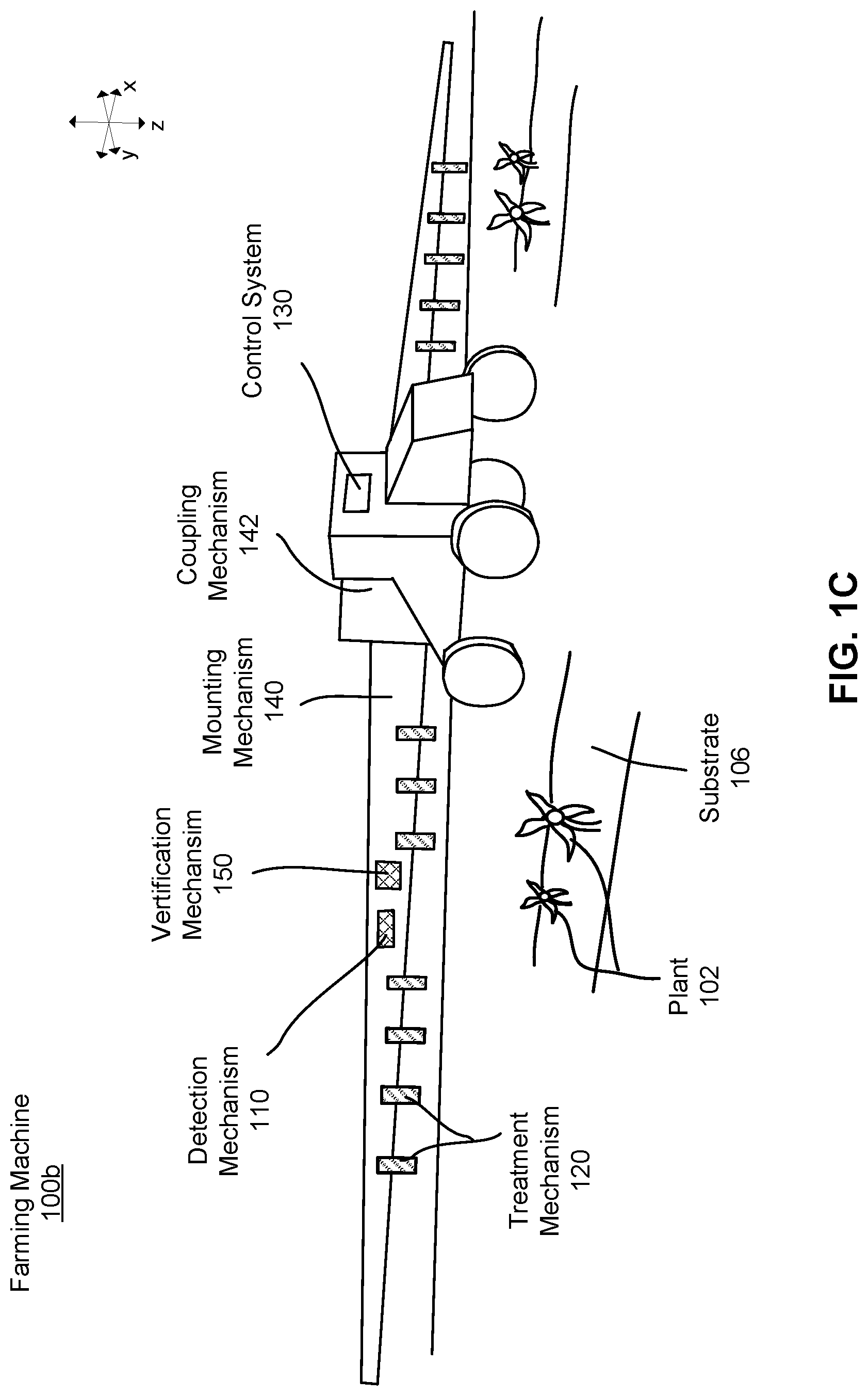 Patent US11771077 Figure 2 – Identifying and avoiding obstructions using depth information in a single image
