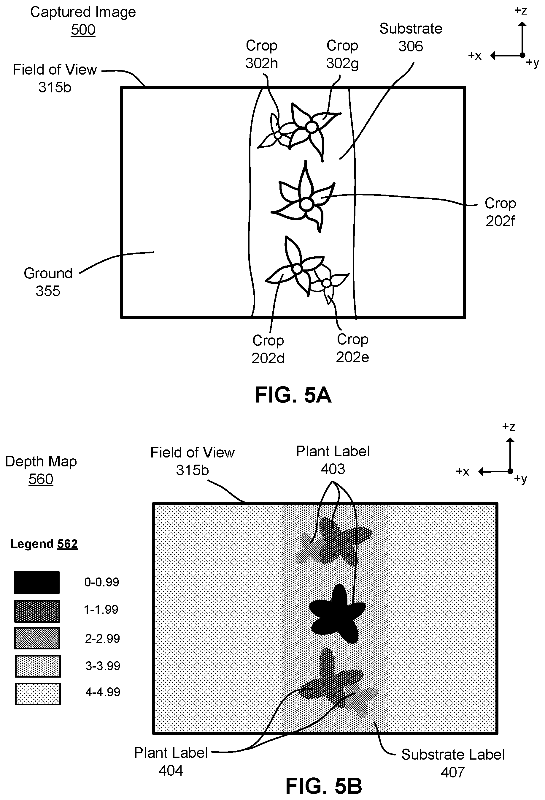 Patent US11771077 Figure 9 – Identifying and avoiding obstructions using depth information in a single image