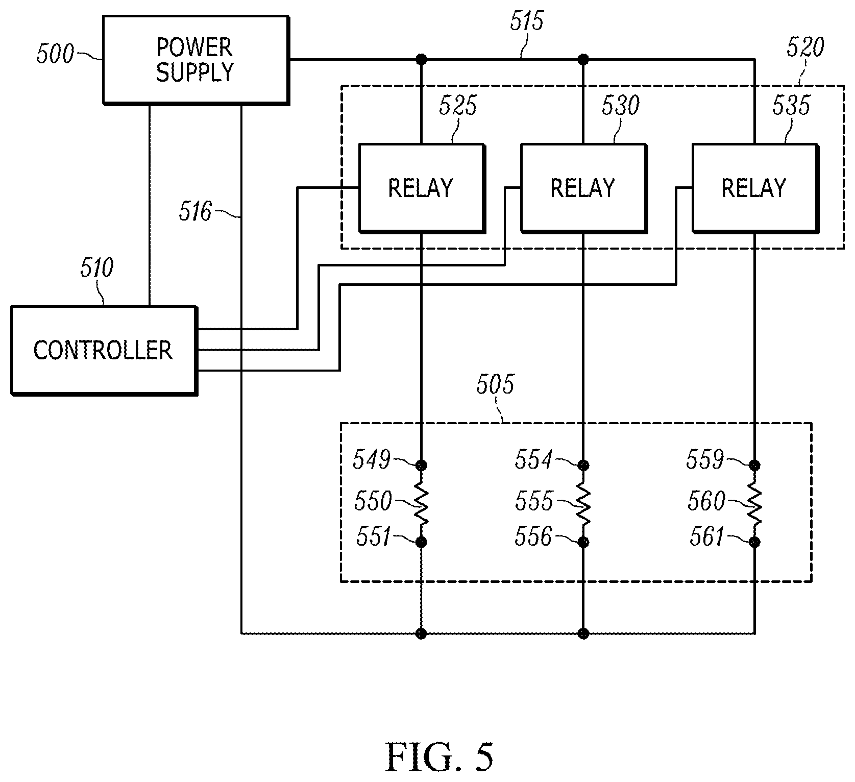 Patent US11771096 Figure 5 – Power modulator for infrared conveyor oven