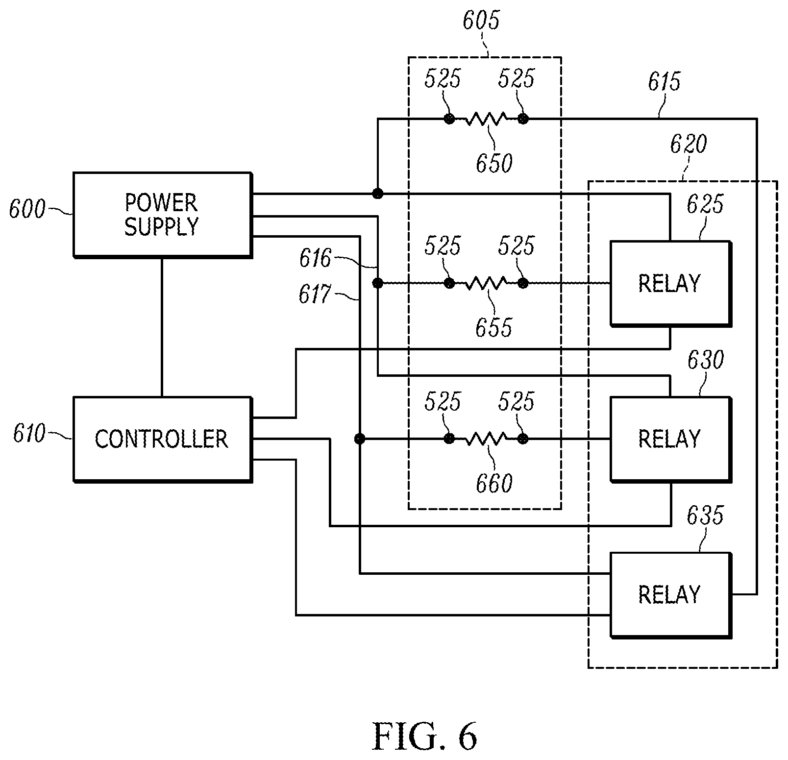 Patent US11771096 Figure 6 – Power modulator for infrared conveyor oven