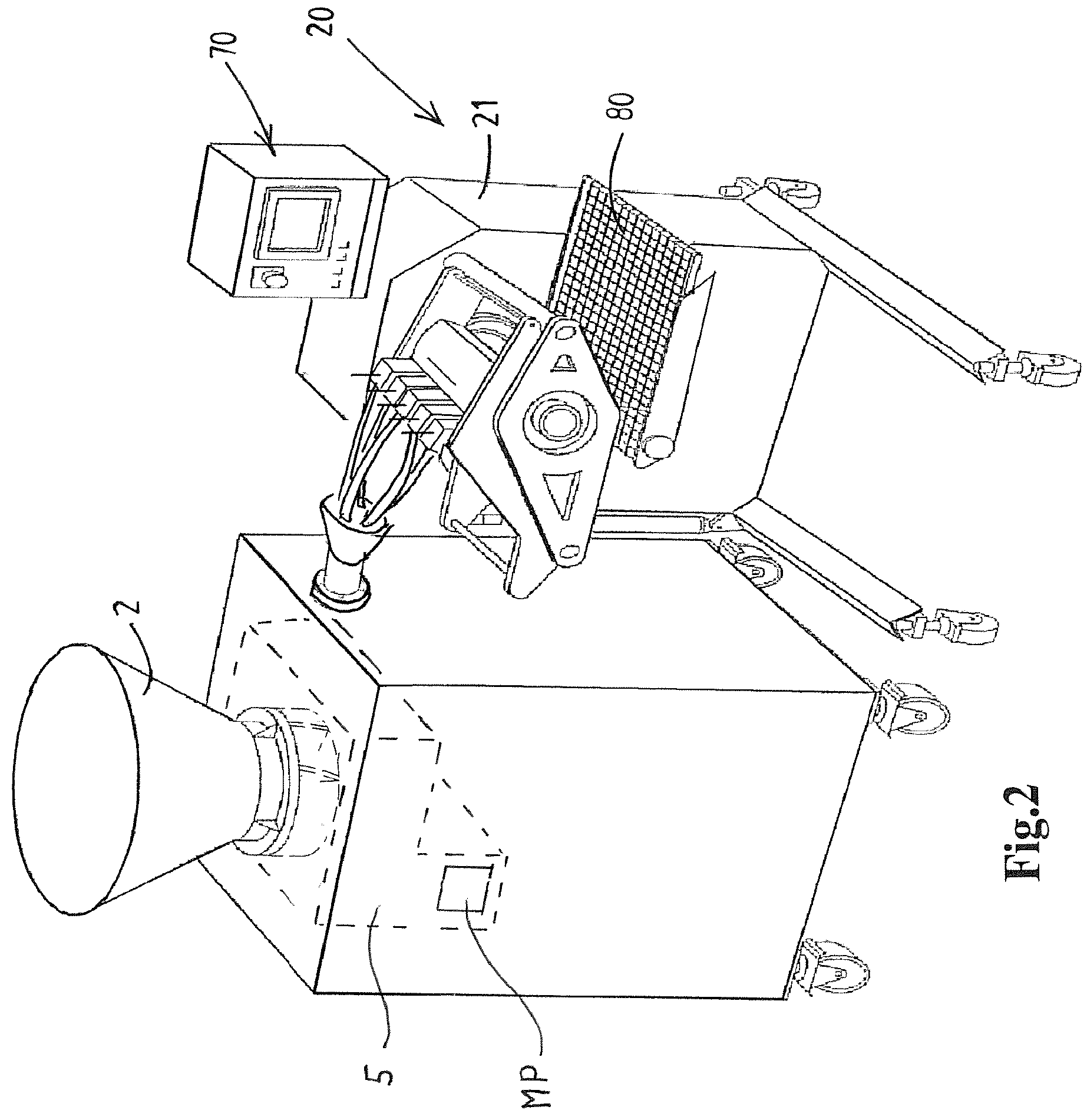 Patent US11771097 Figure 2 – Moulding food products from a pumpable foodstuff mass