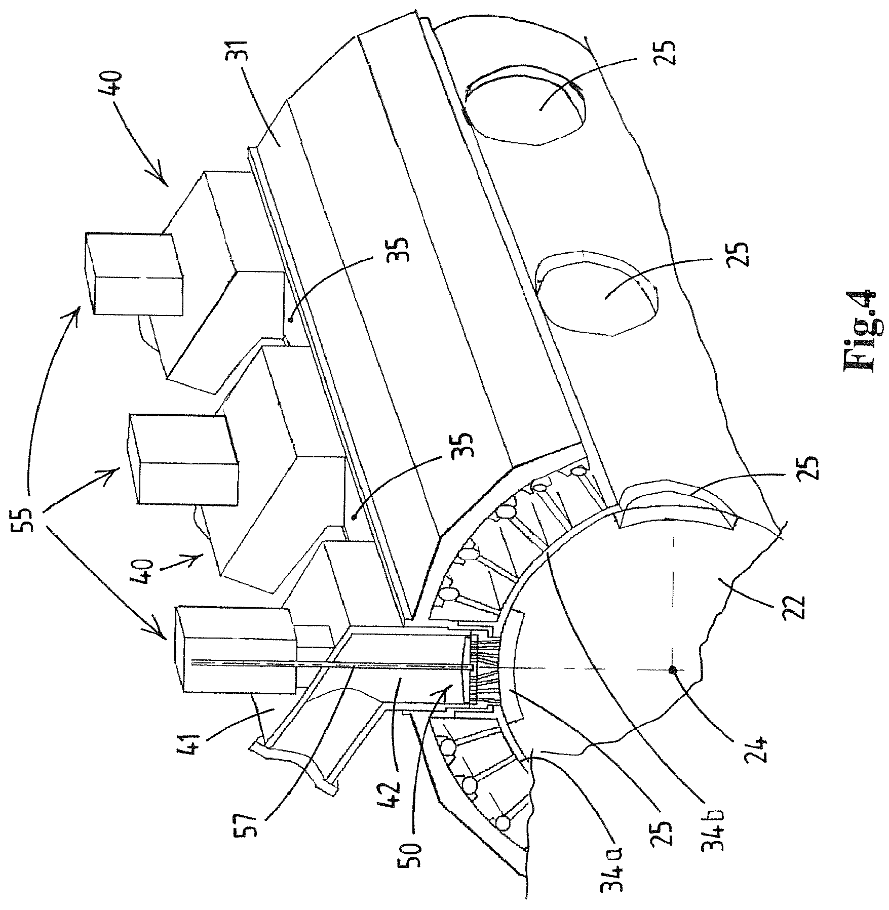 Patent US11771097 Figure 4 – Moulding food products from a pumpable foodstuff mass