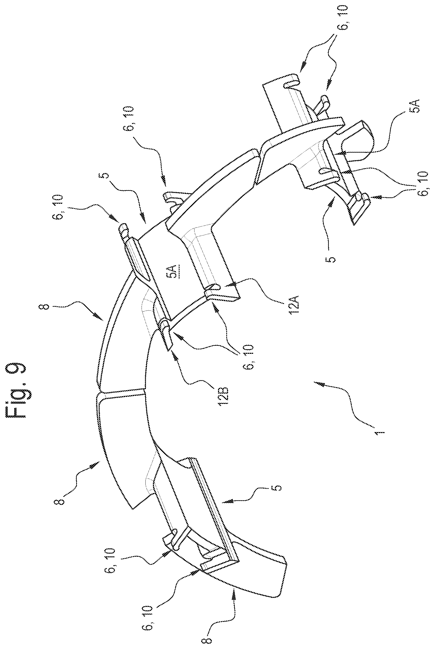 Patent US11771108 Figure 6 – Machine for making and dispensing liquid or semi-liquid food products