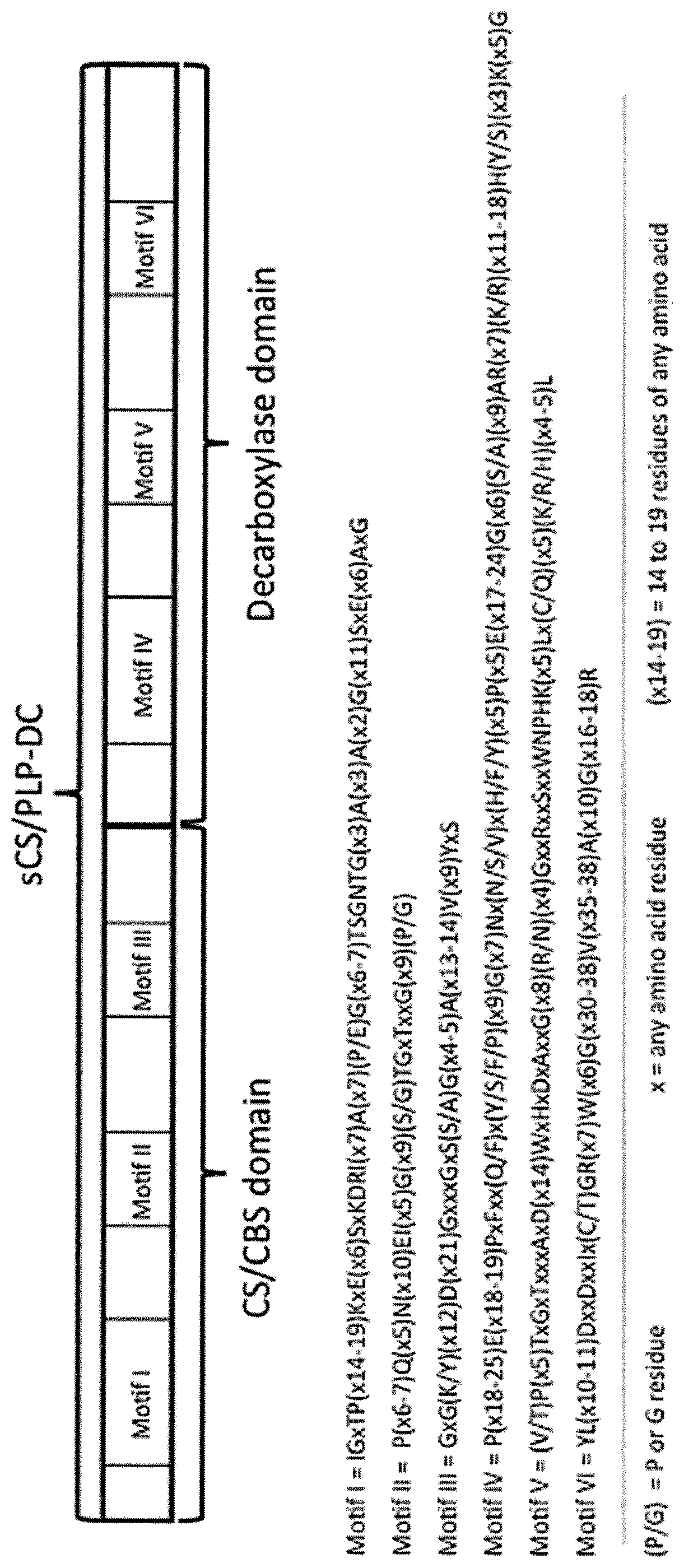Patent US11771114 — Methods for high taurine production using novel decarboxylases — Figure 1