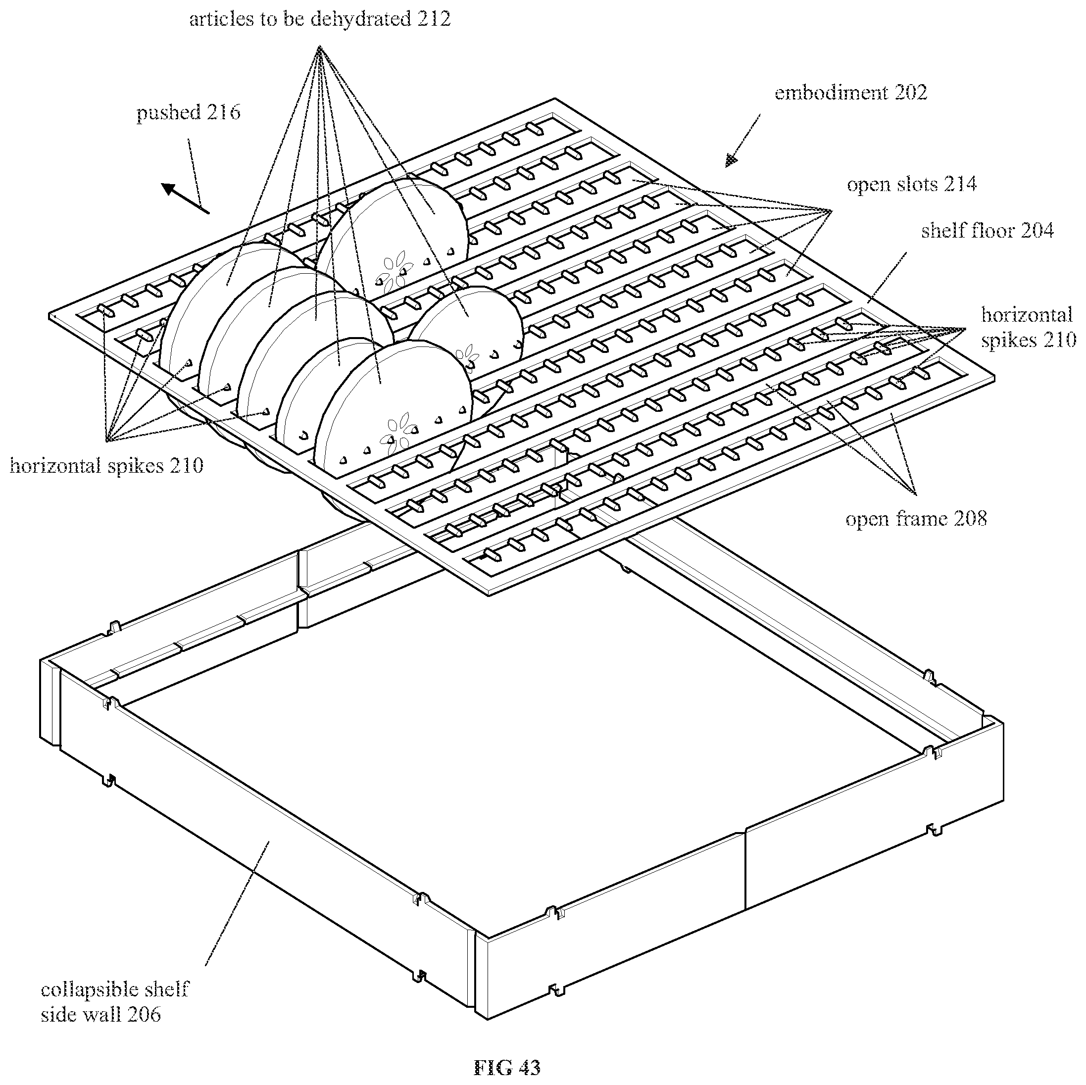 Patent US11771115 Figure 20 – Method and apparatus for food dehydration