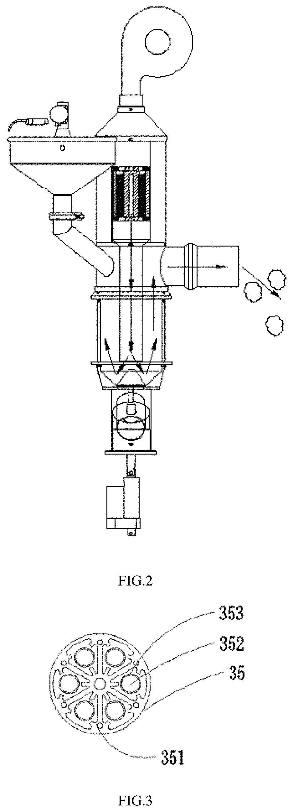 Patent US11771116 Figure 2 – Type of popcorn extruder