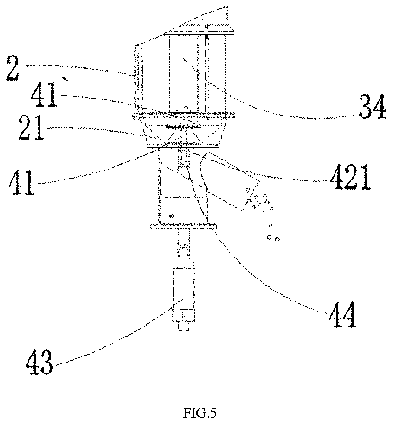 Patent US11771116 Figure 4 – Type of popcorn extruder