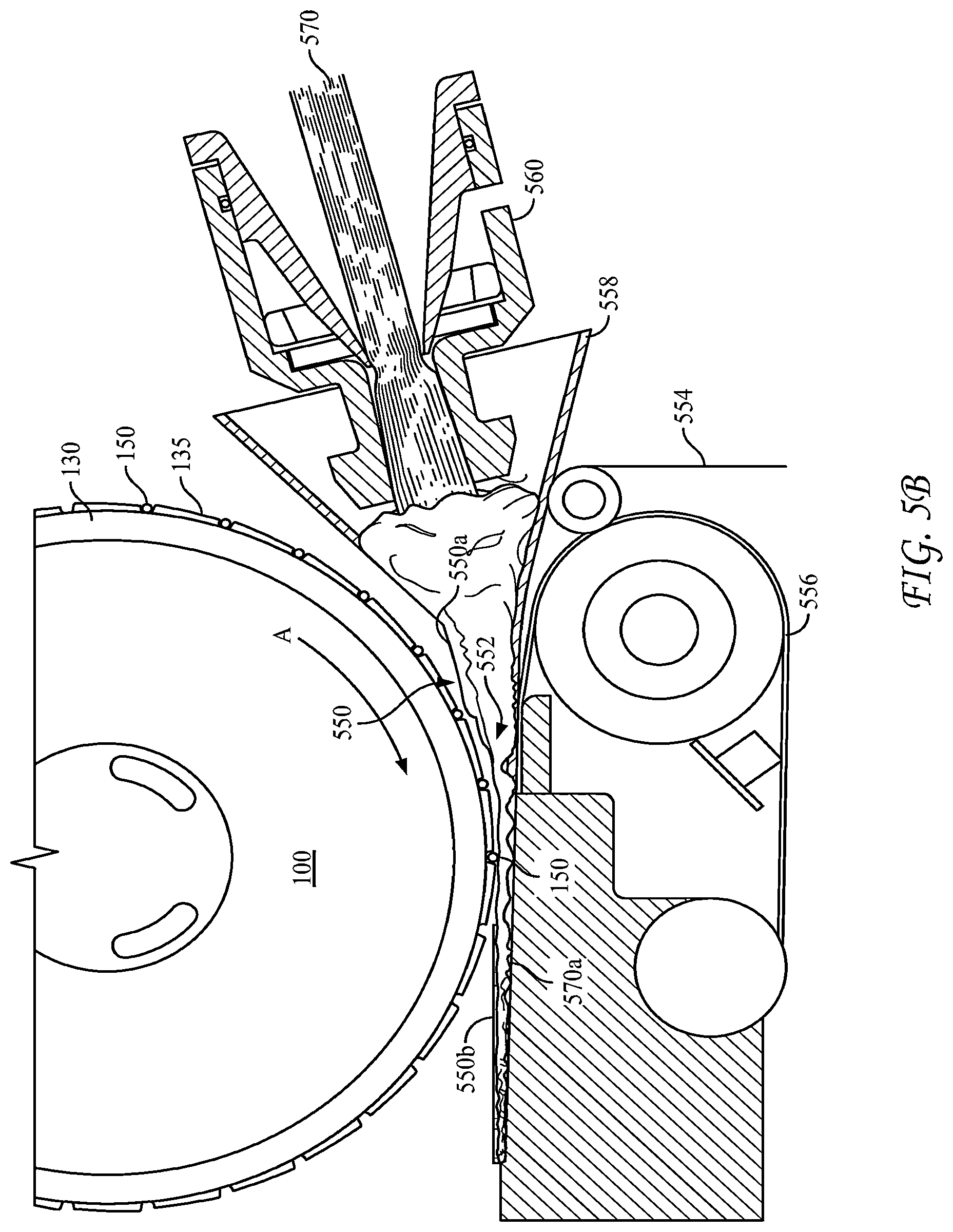 Patent US11771131 Figure 8 – Bead feed unit and method