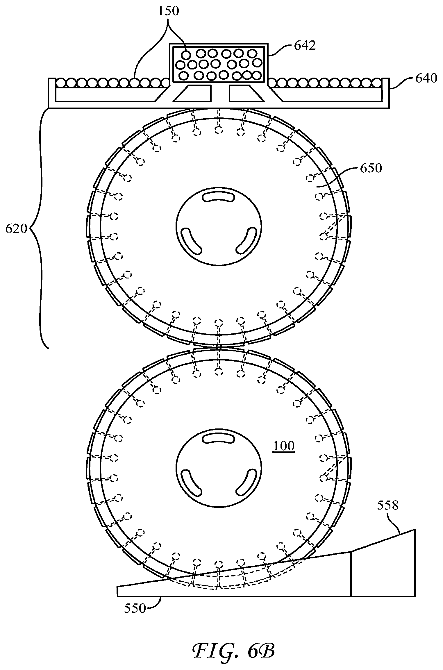 Patent US11771131 Figure 11 – Bead feed unit and method