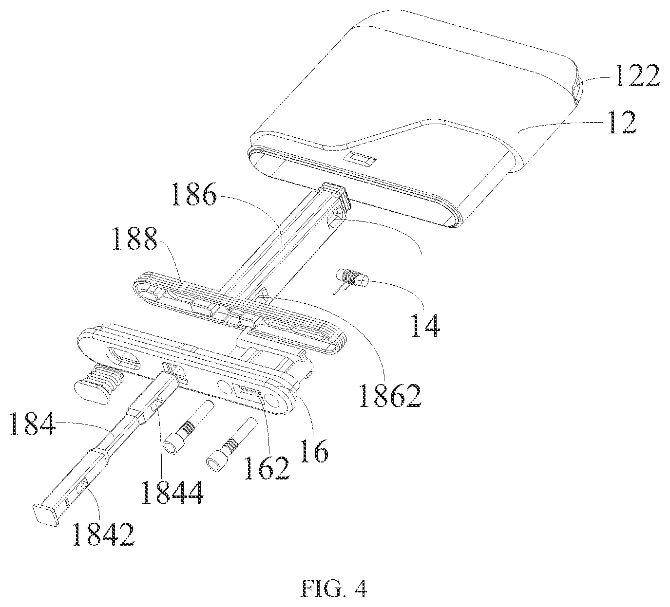 Patent US11771134 Figure 4 – Atomizer of electronic cigarette having dry-wet separation component