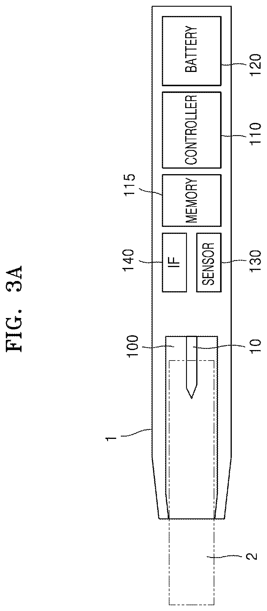 Patent US11771138 Figure 3 – Aerosol generating device and method for providing smoking restriction function in aerosol generating device