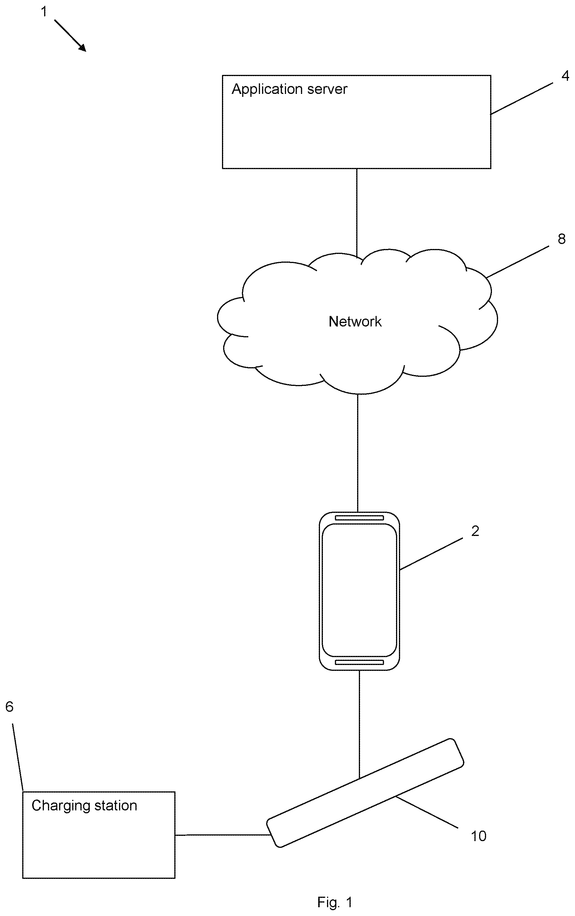 Patent US11771141 Figure 1 – Smoking substitute device and system for managing a smoking substitute device