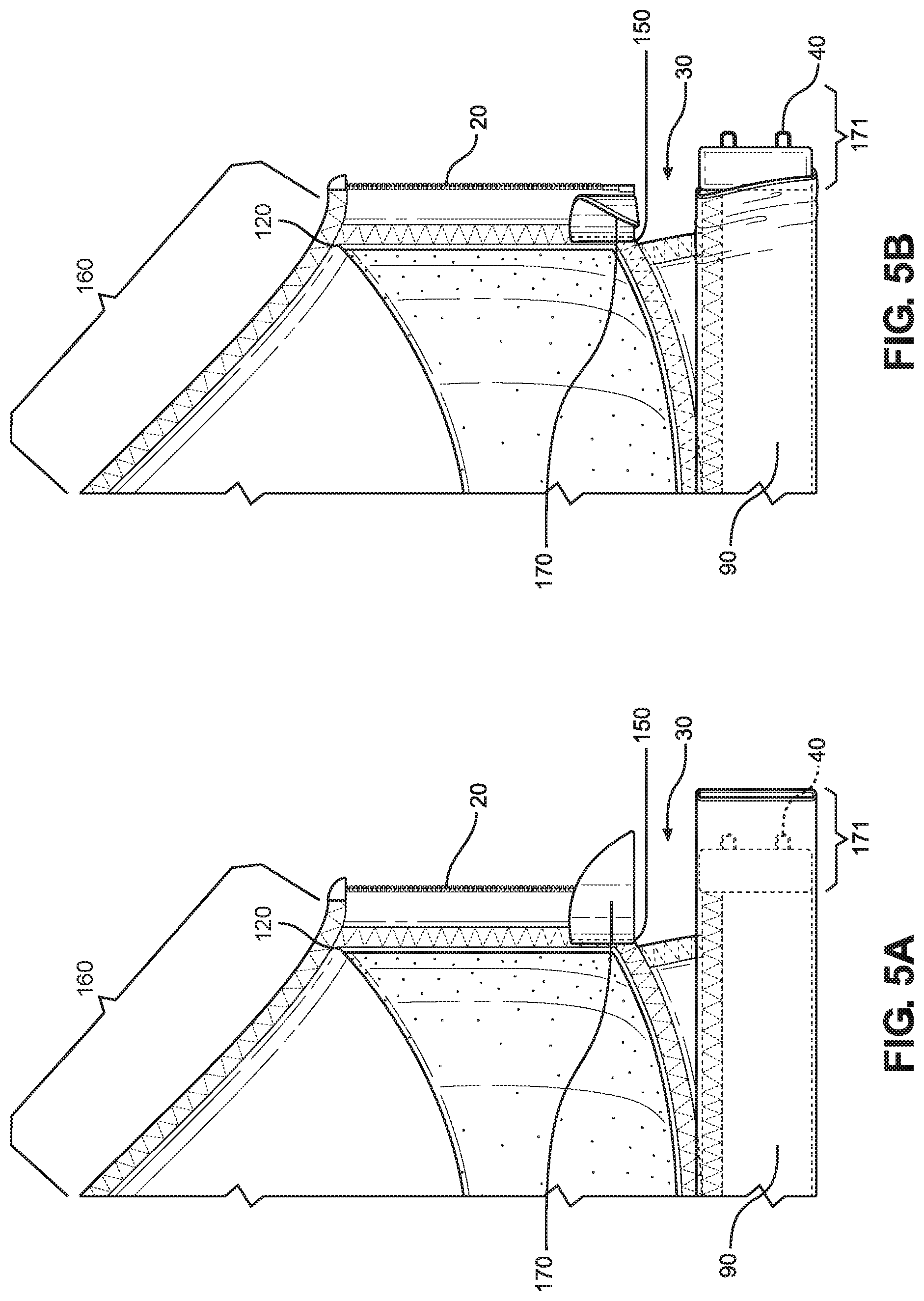 Patent US11771146 Figure 5 – Brassiere adapted to prevent undesired movement when worn