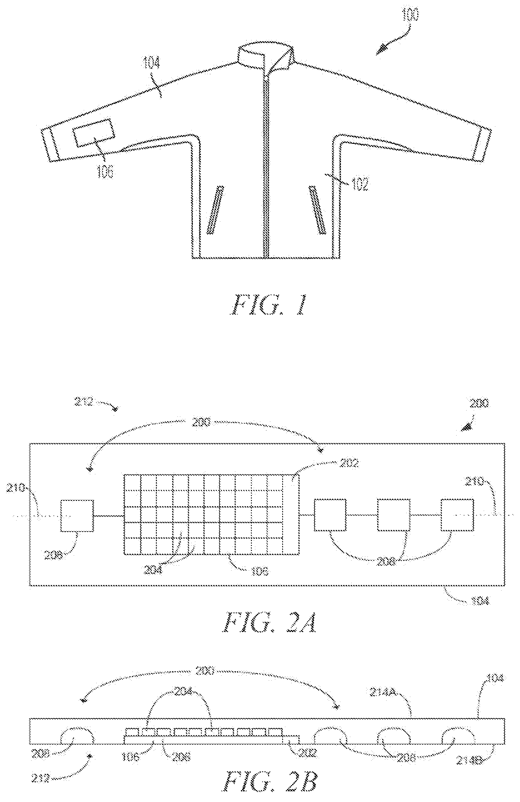 Patent US11771147 Figure 1 – Apparel with pressure sensor control