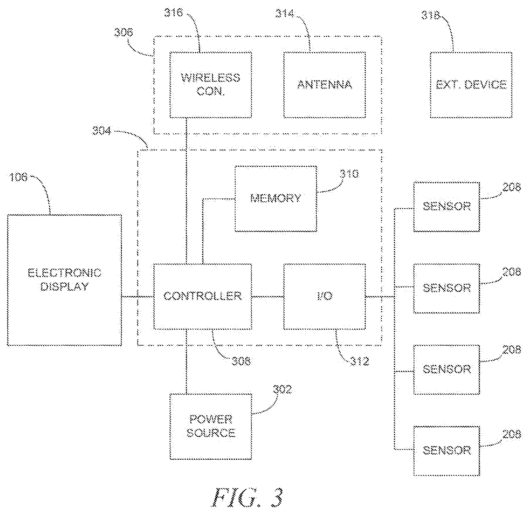 Patent US11771147 Figure 2 – Apparel with pressure sensor control