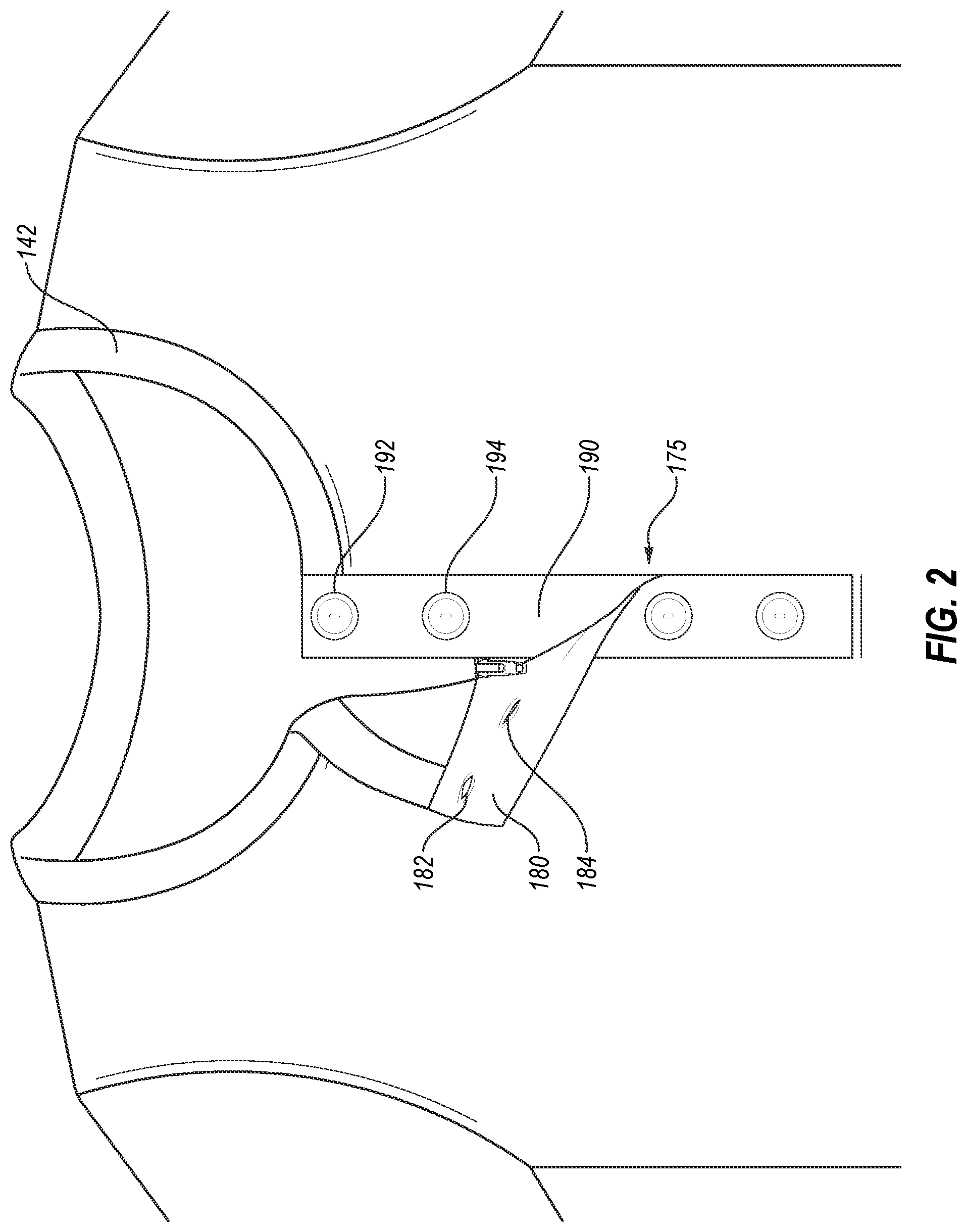 Patent US11771149 Figure 2 – Nursing garment