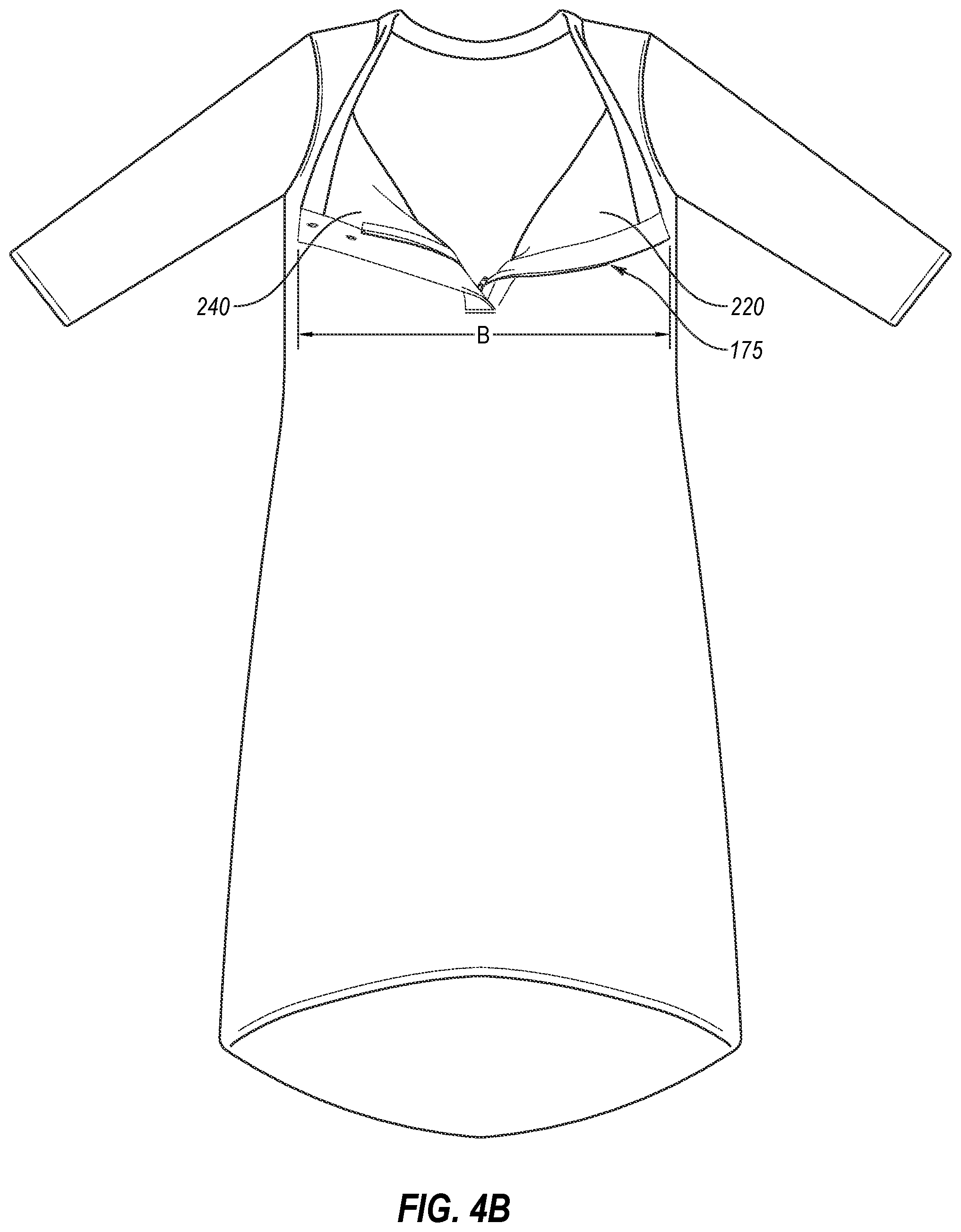 Patent US11771149 Figure 5 – Nursing garment
