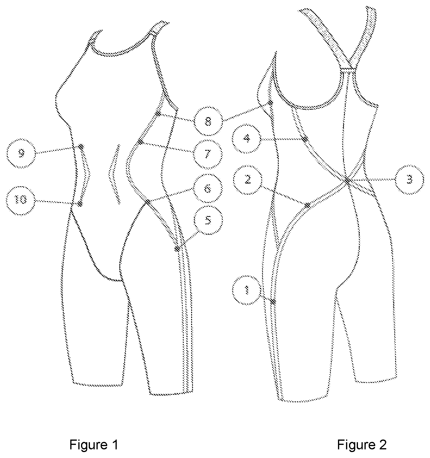 Patent US11771152 Figure 1 – Swimming garments