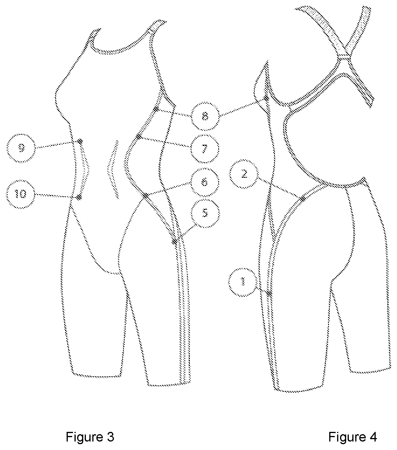 Patent US11771152 Figure 2 – Swimming garments