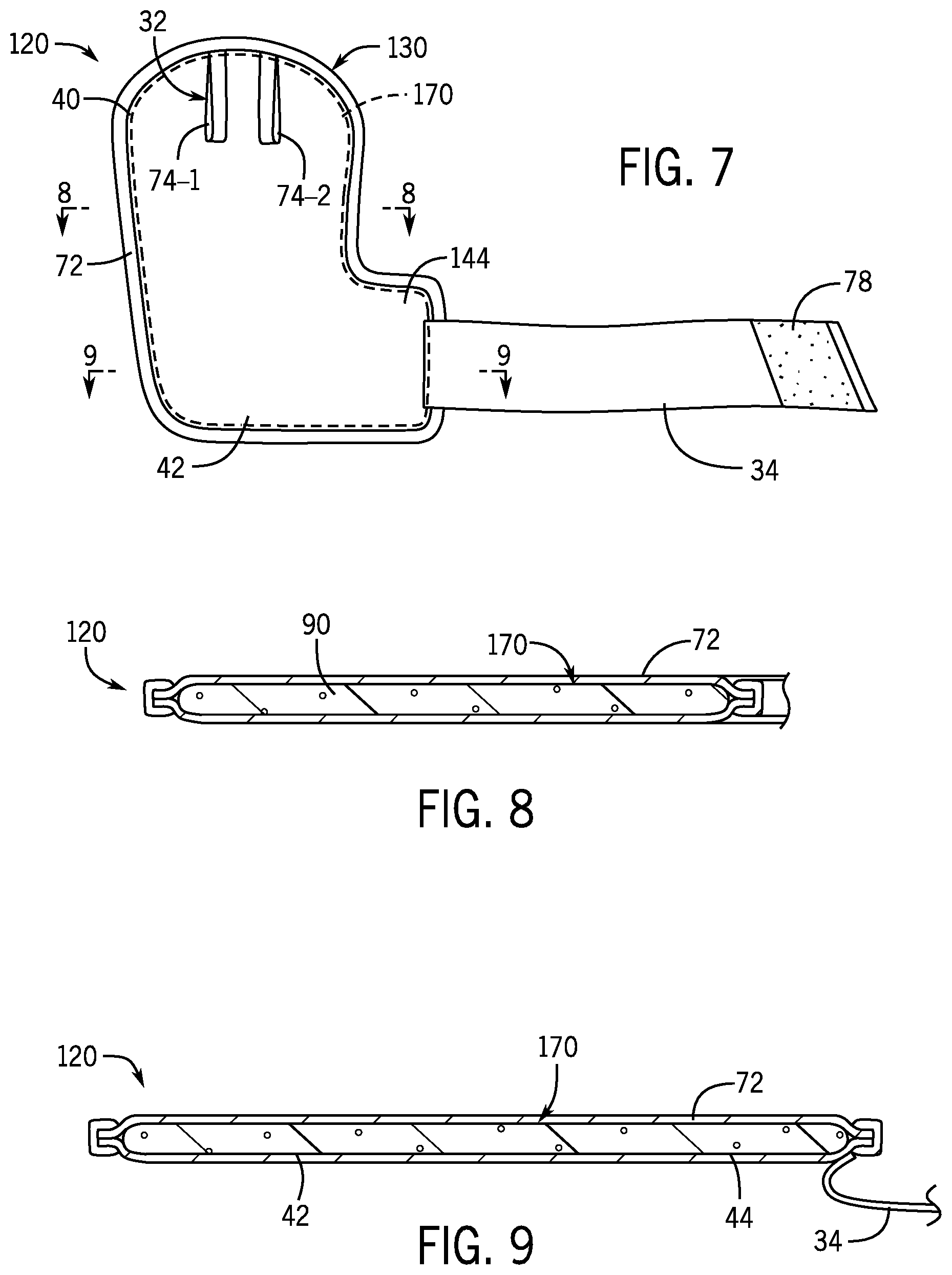 Patent US11771153 Figure 4 – Batter's hand guard