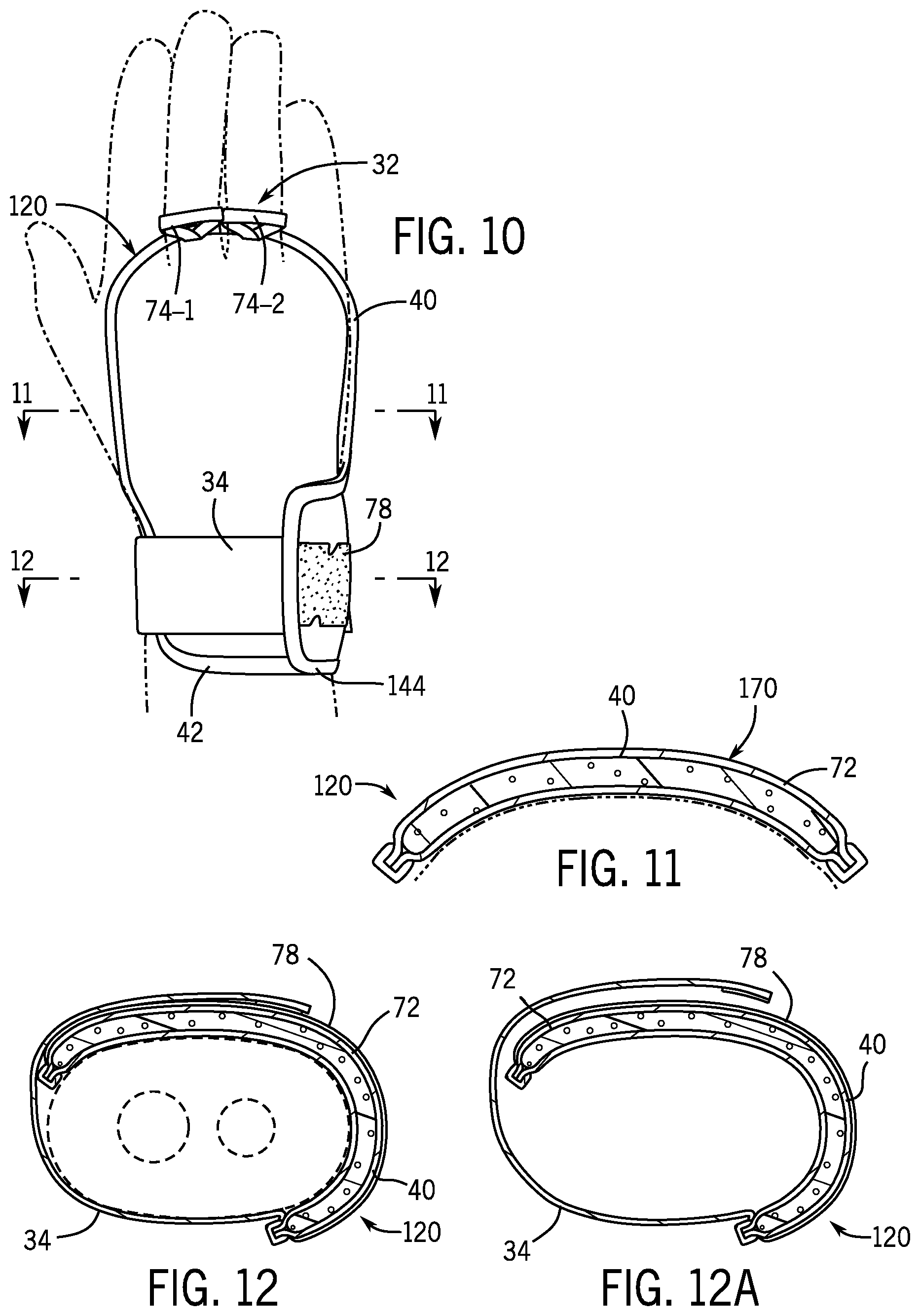 Patent US11771153 Figure 5 – Batter's hand guard