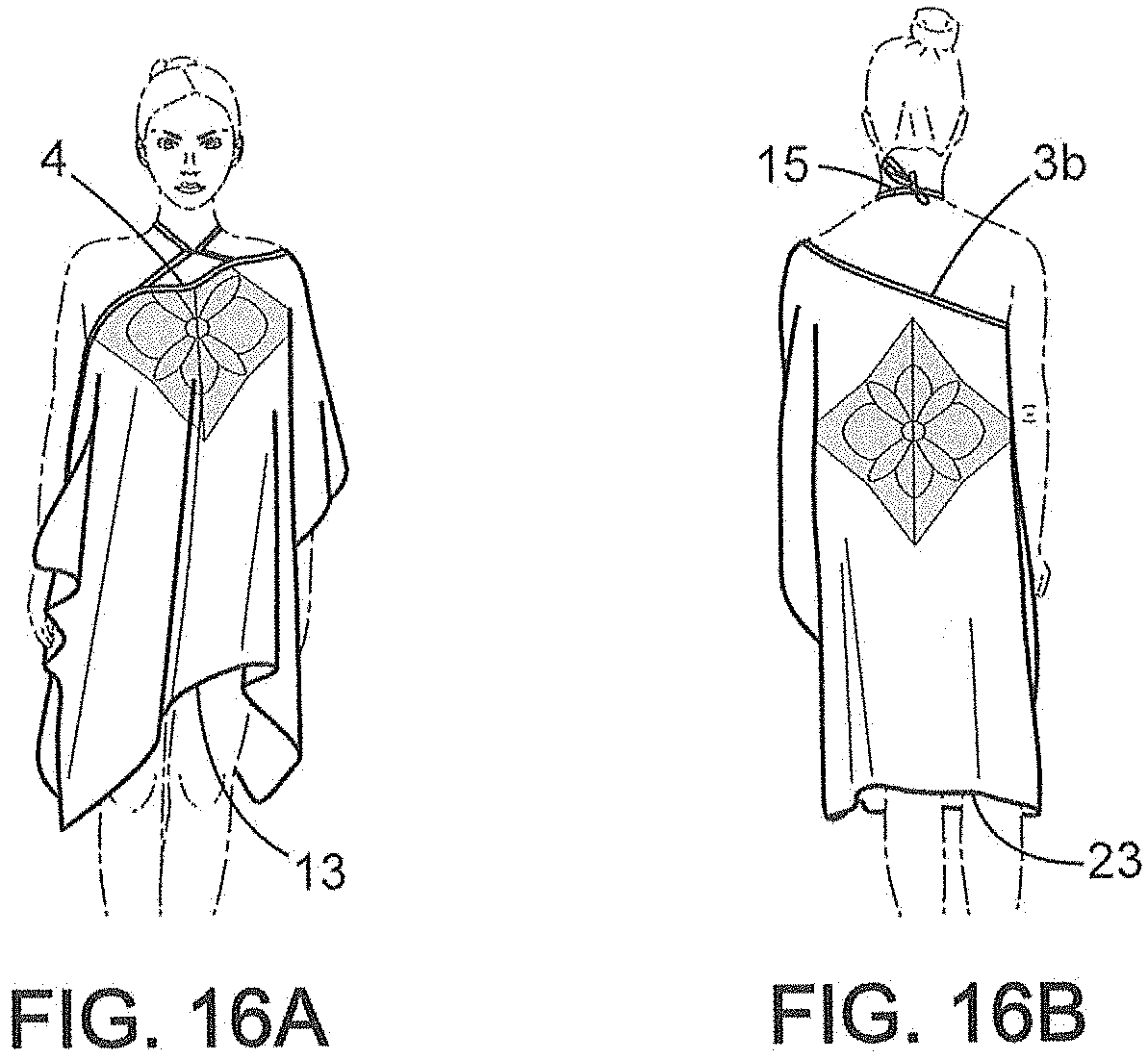 Patent US11771154 Figure 7 – Convertible garment