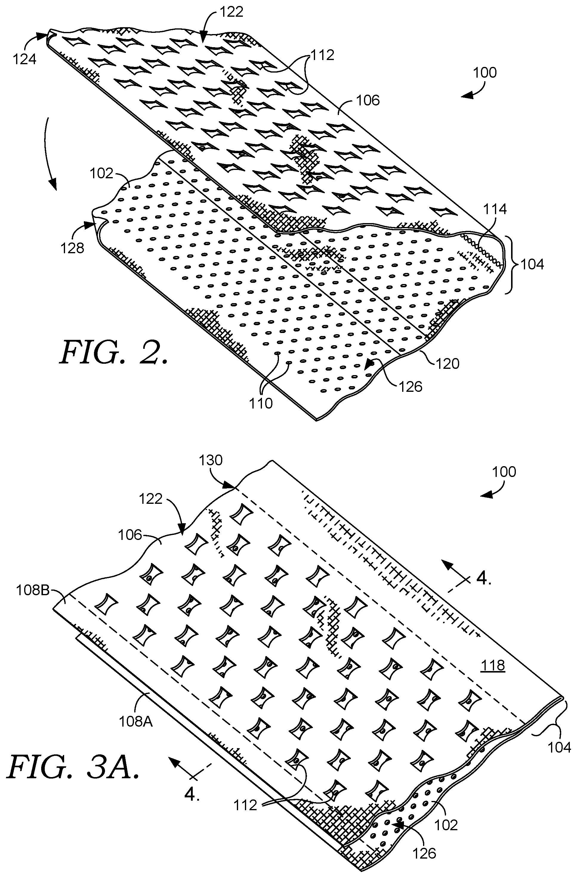 Patent US11771155 Figure 2 – Double-layer trim piece