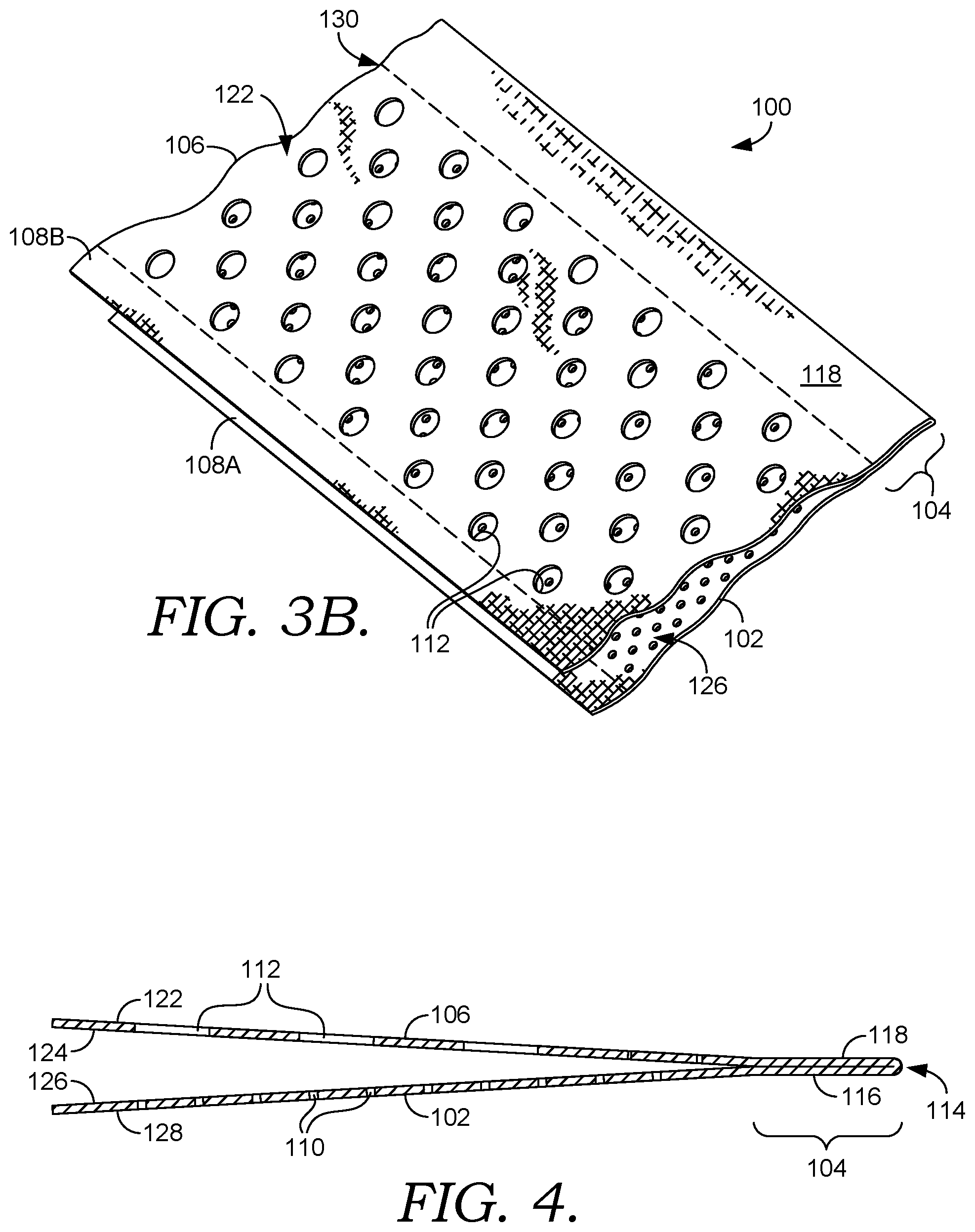 Patent US11771155 Figure 3 – Double-layer trim piece