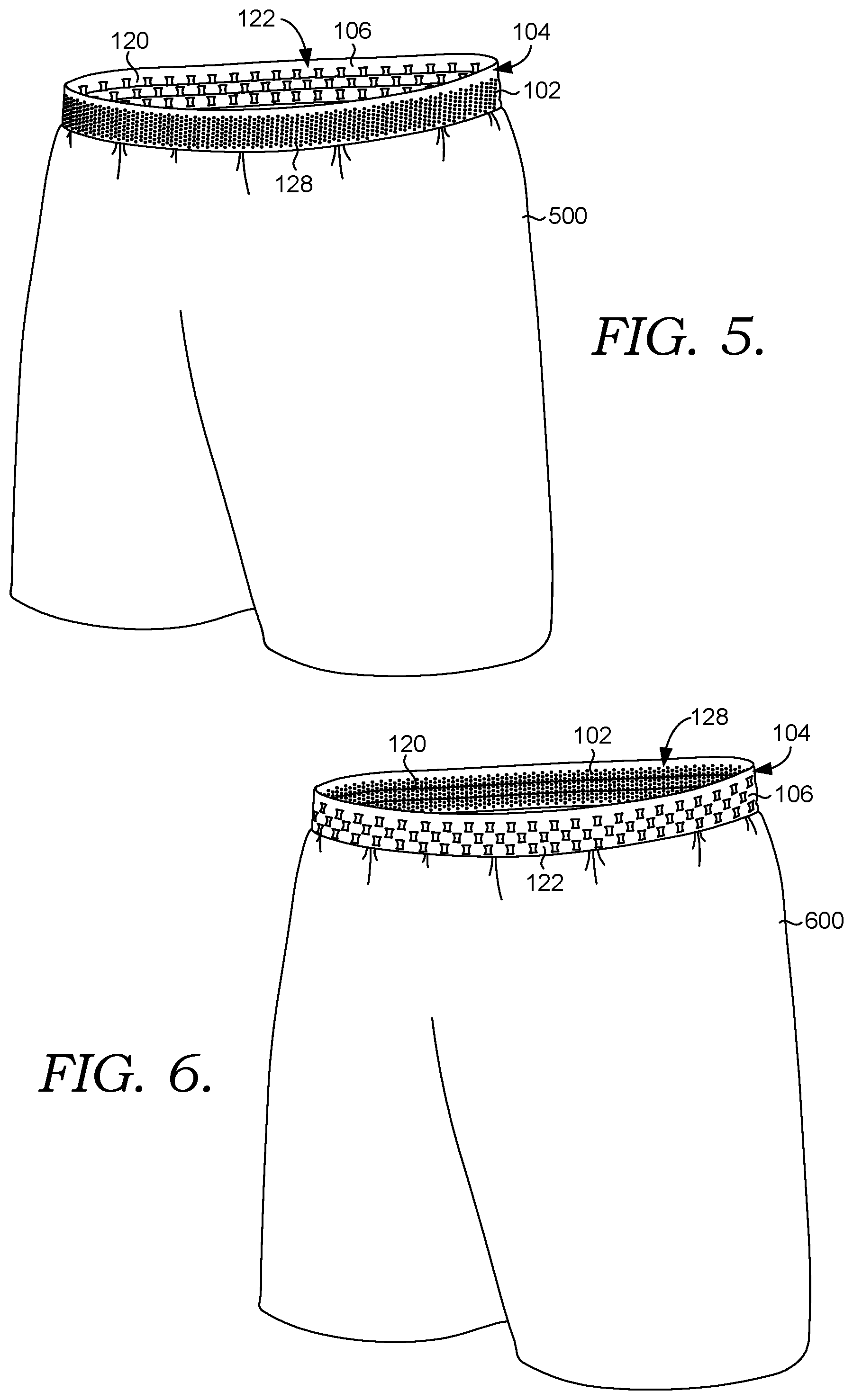 Patent US11771155 Figure 4 – Double-layer trim piece