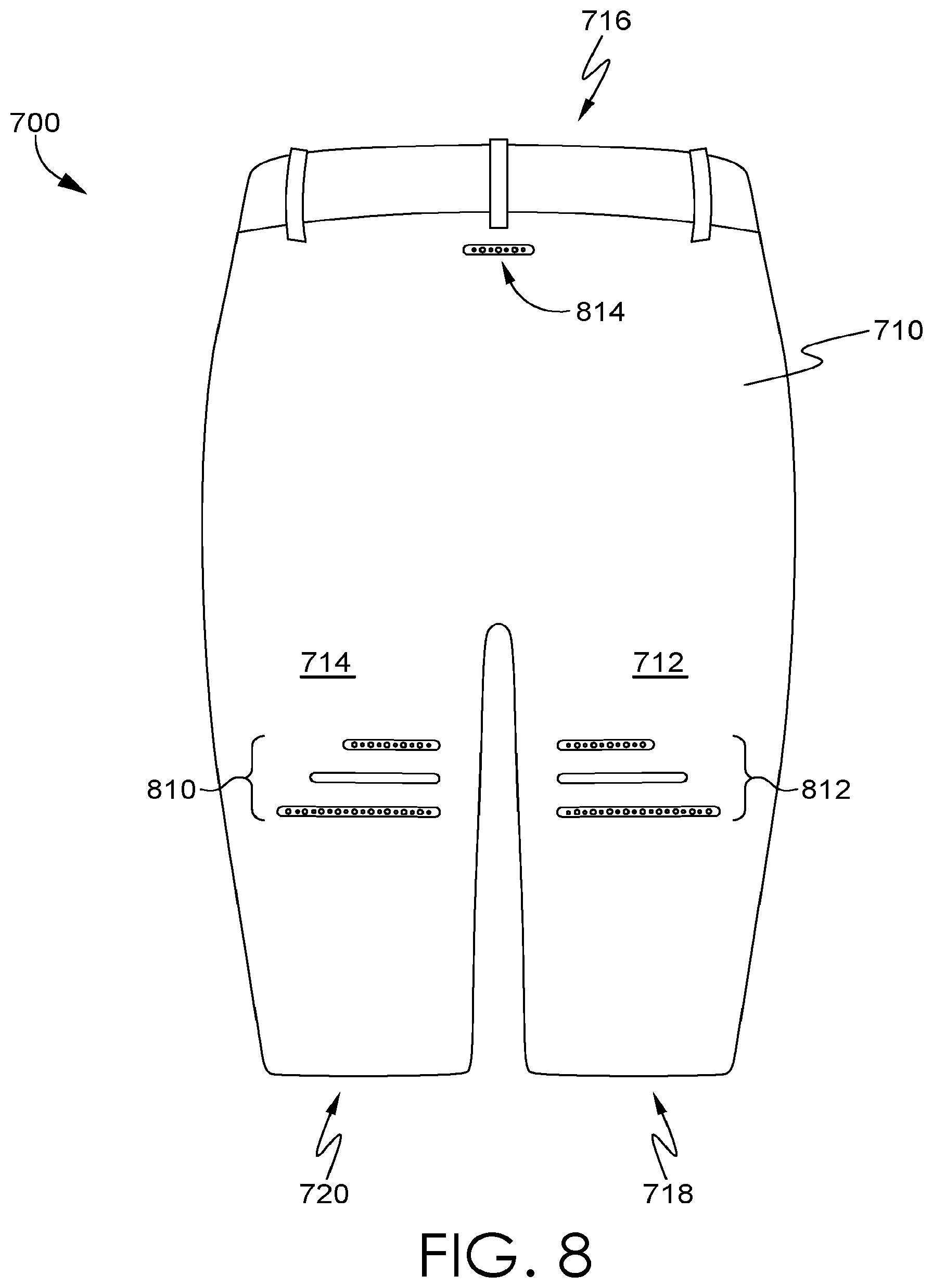 Patent US11771156 Figure 6 – Insulated vented garment formed using non-woven polymer sheets