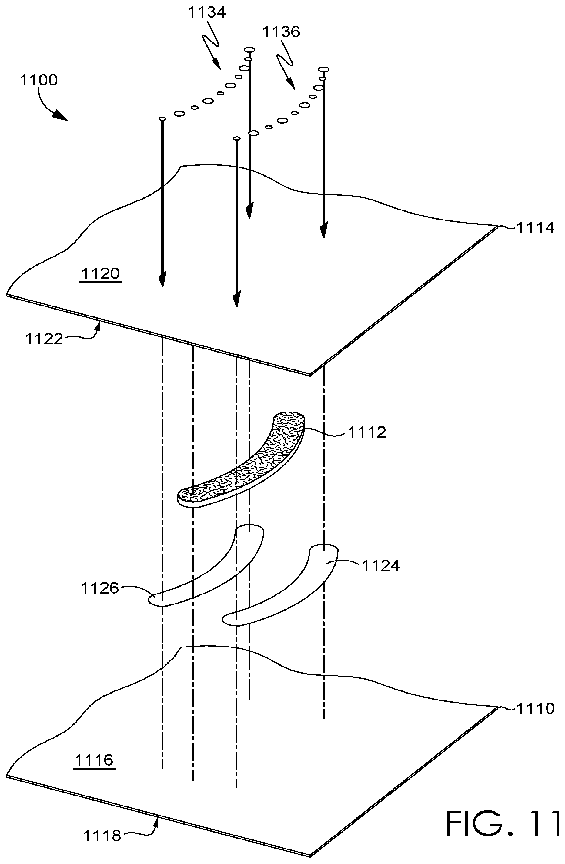 Patent US11771156 Figure 9 – Insulated vented garment formed using non-woven polymer sheets