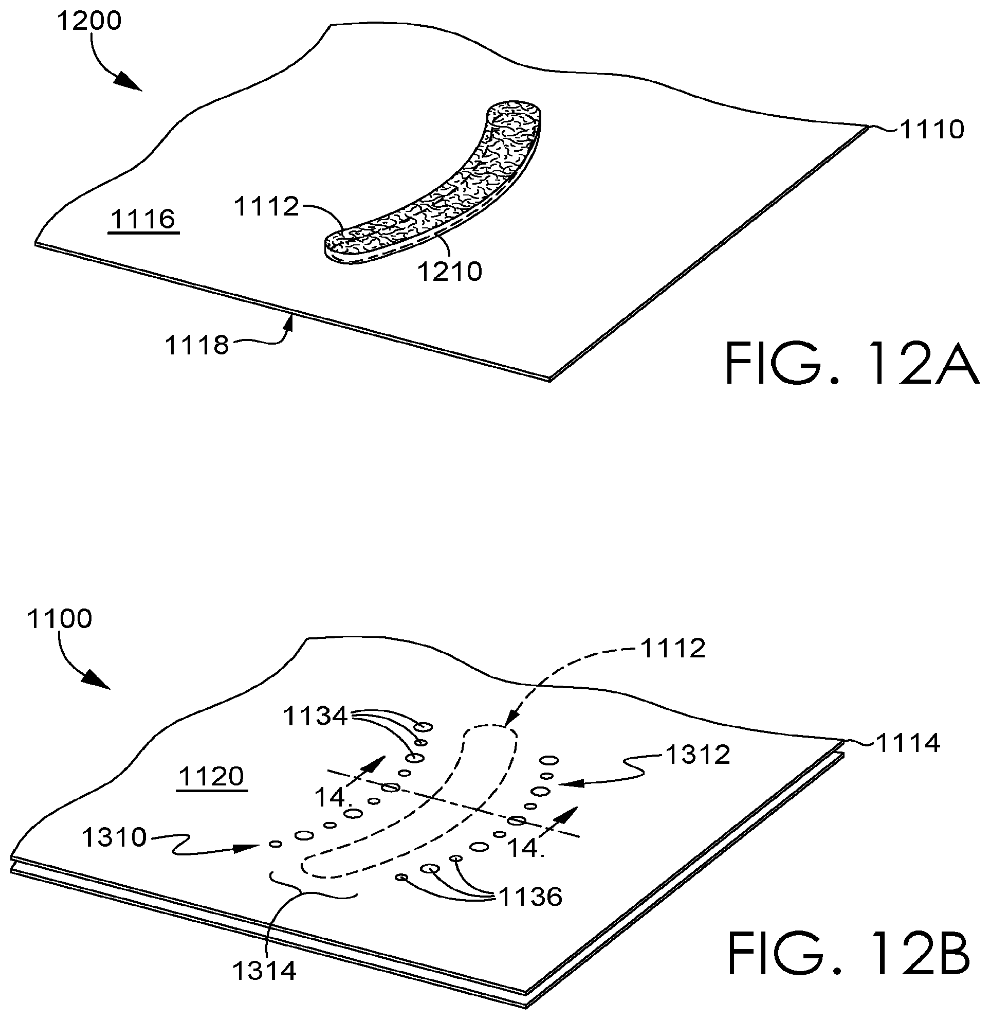 Patent US11771156 Figure 10 – Insulated vented garment formed using non-woven polymer sheets