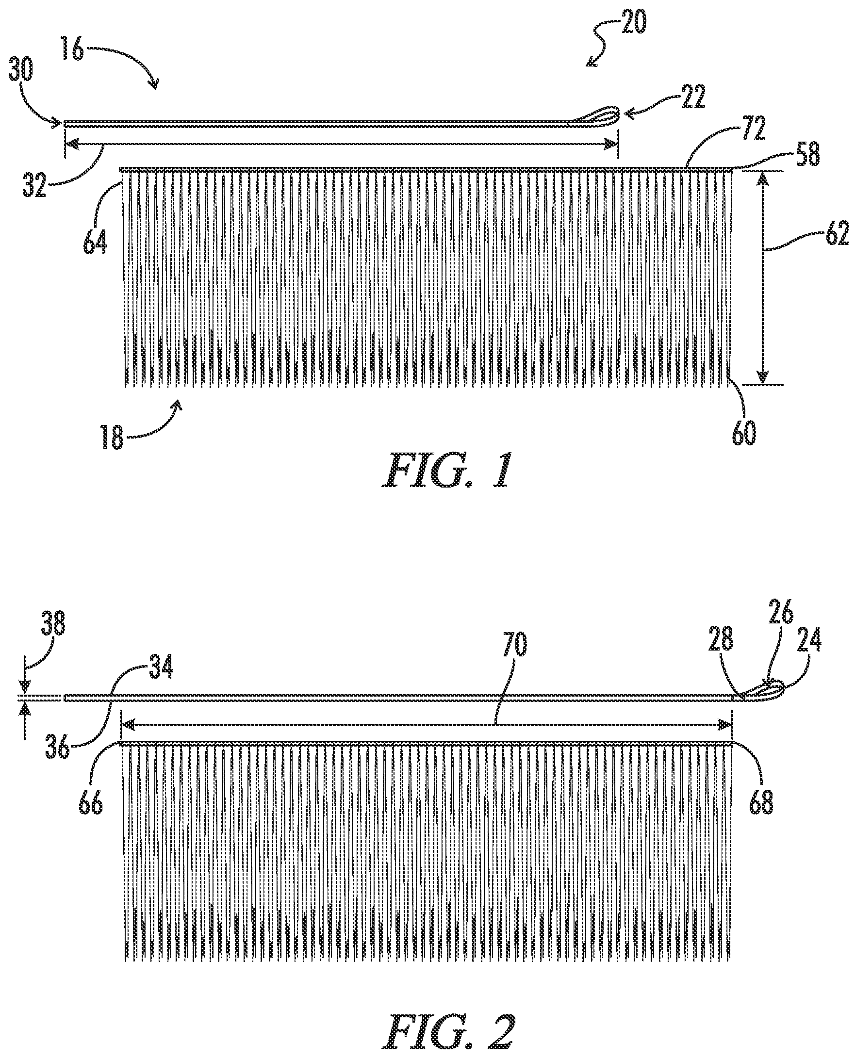 Patent US11771157 Figure 1 – Elastic ponytail extension