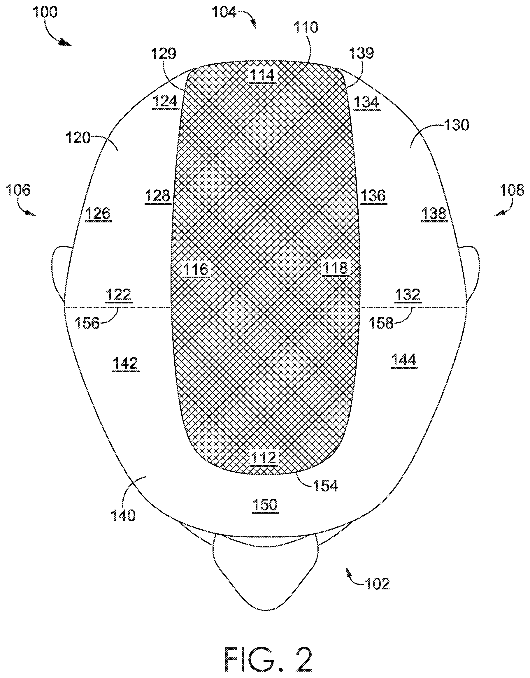 Patent US11771160 Figure 2 – Cooling assembly