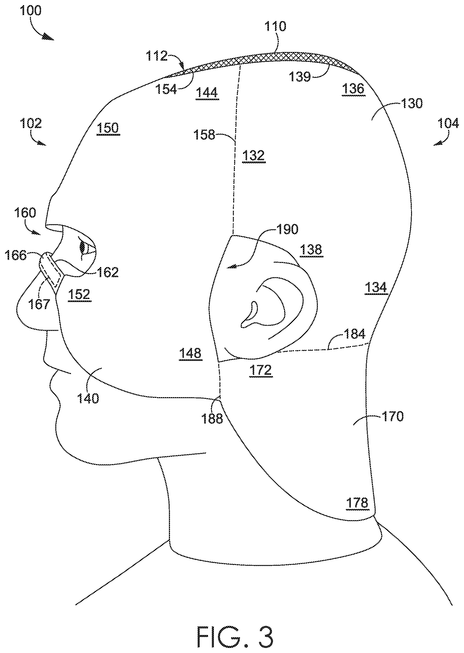 Patent US11771160 Figure 3 – Cooling assembly