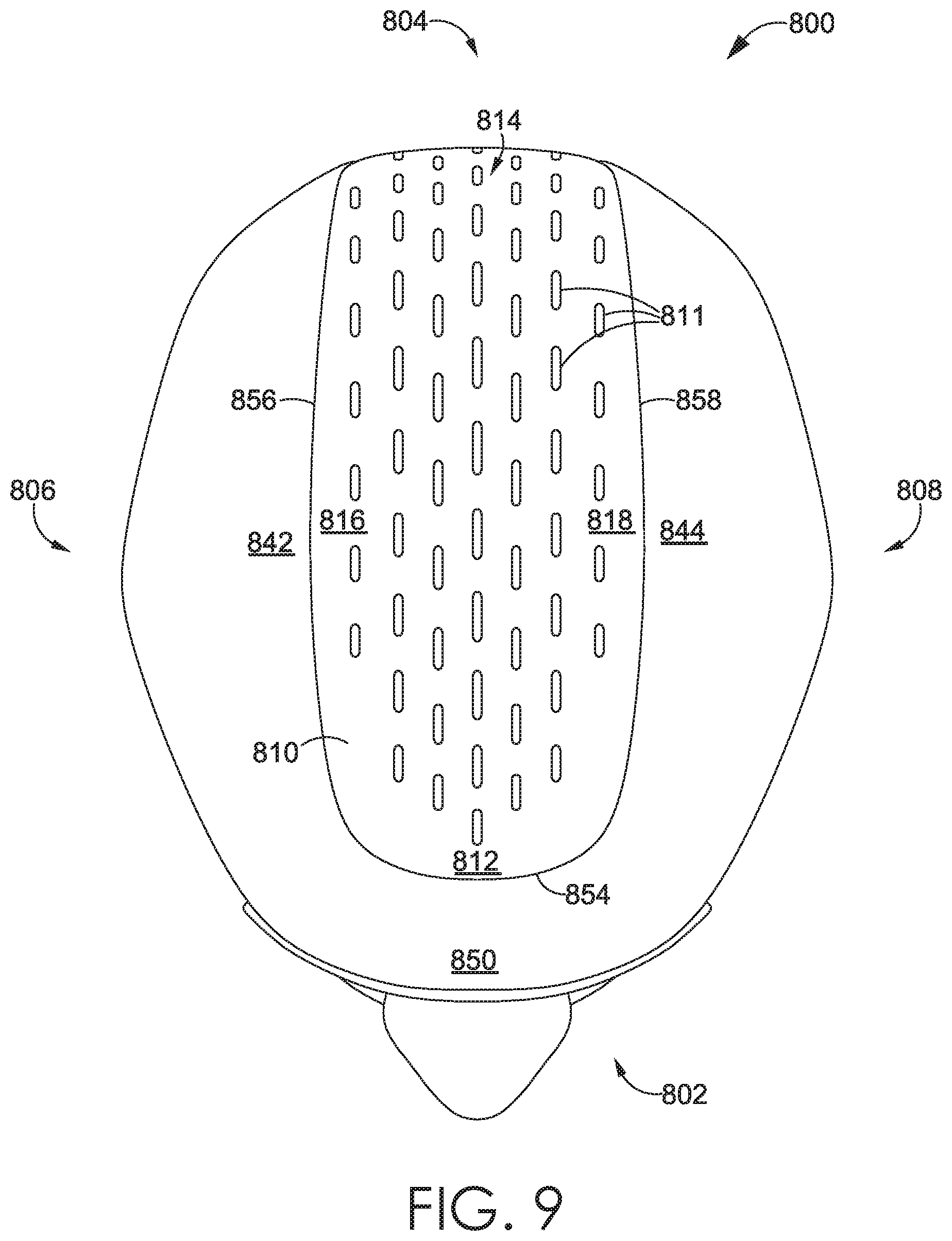 Patent US11771160 Figure 9 – Cooling assembly