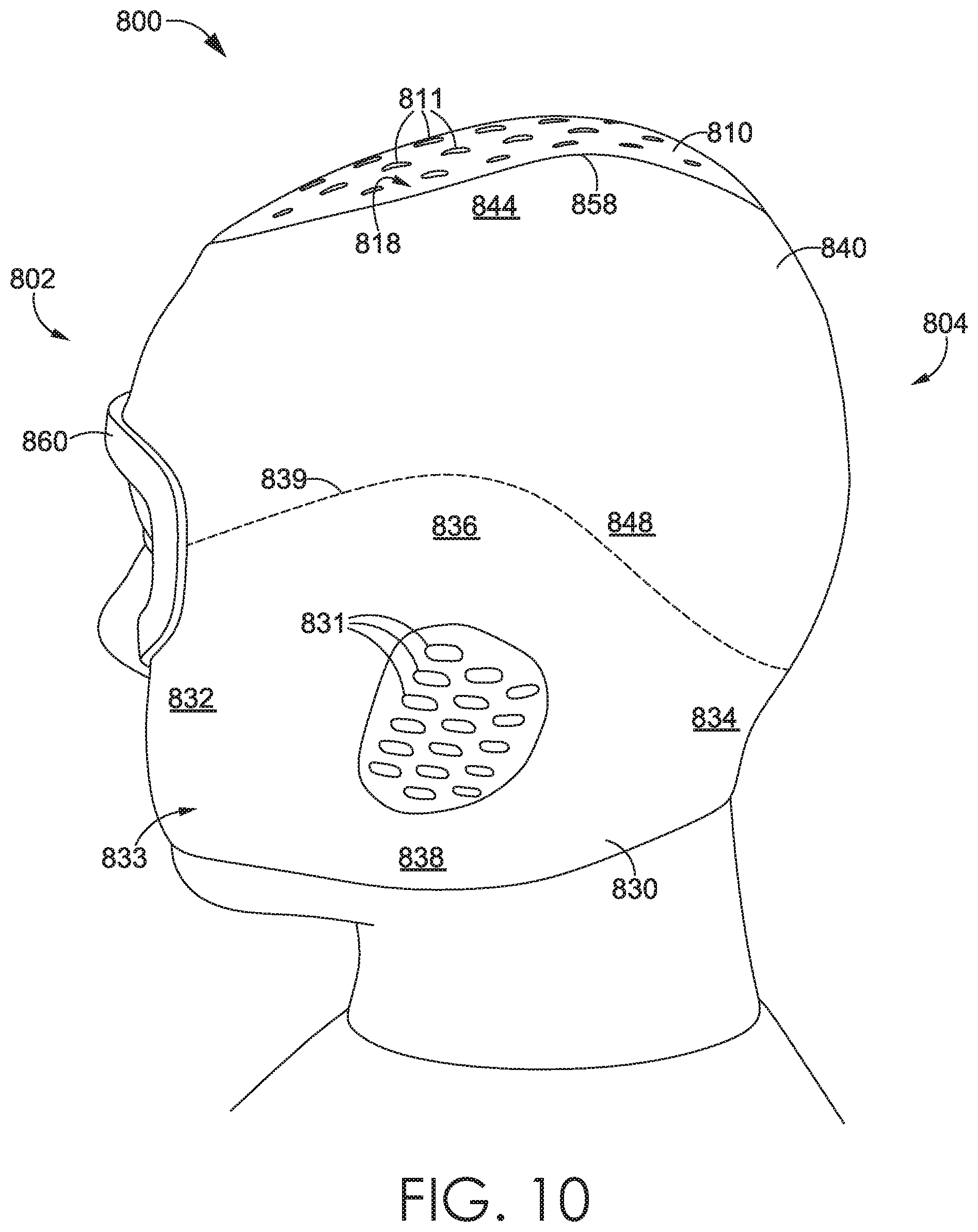 Patent US11771160 Figure 10 – Cooling assembly