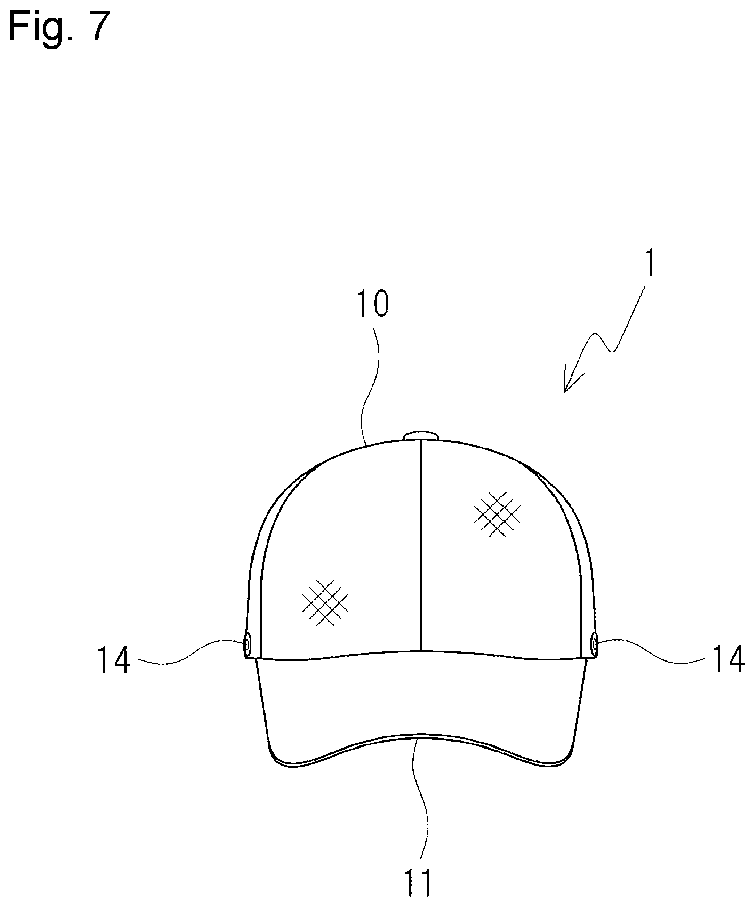 Patent US11771161 Figure 7 – Headgear