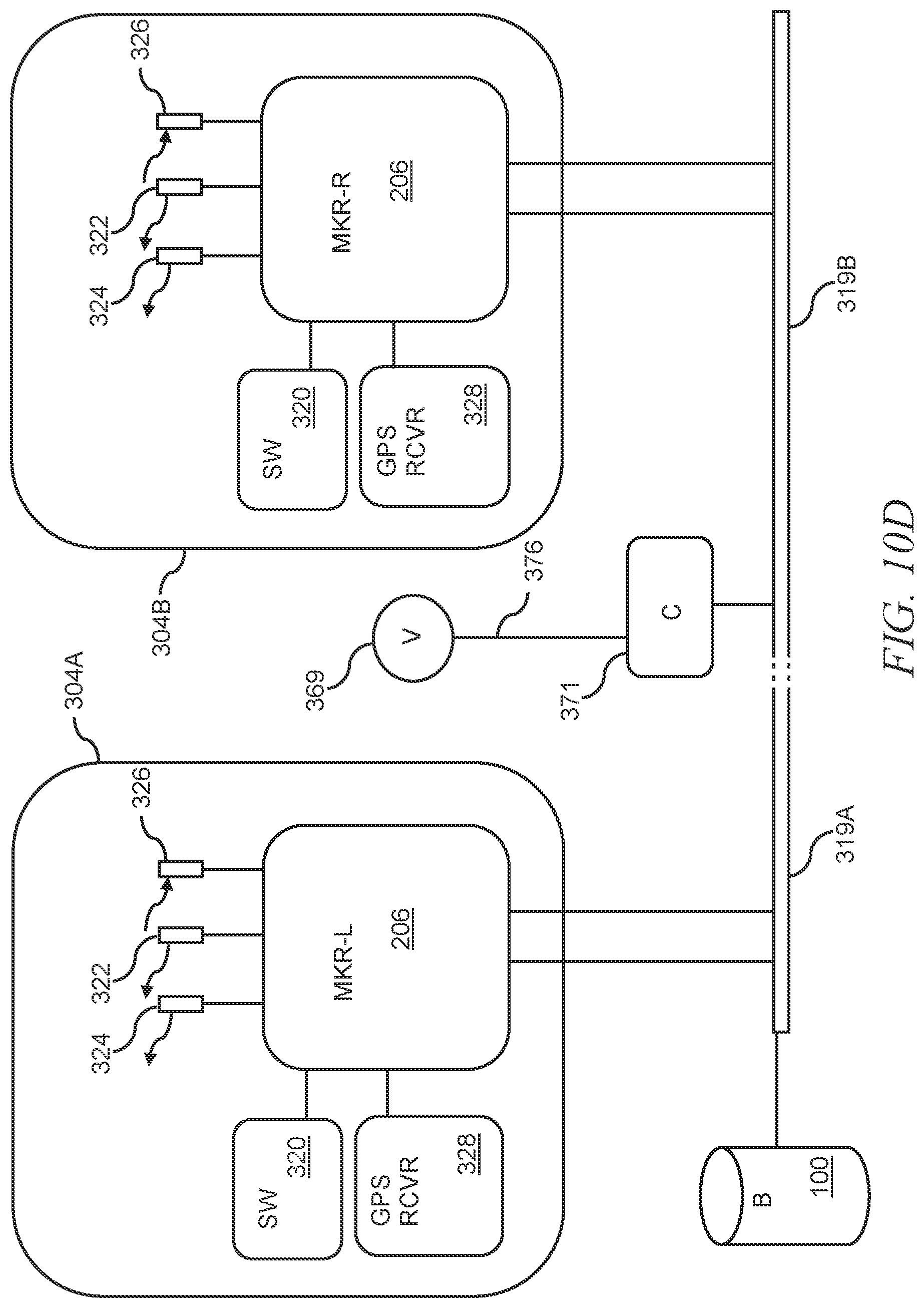 Patent US11771164 Figure 12 – System, method, and apparatus for synchronizing local flashing in a marker system