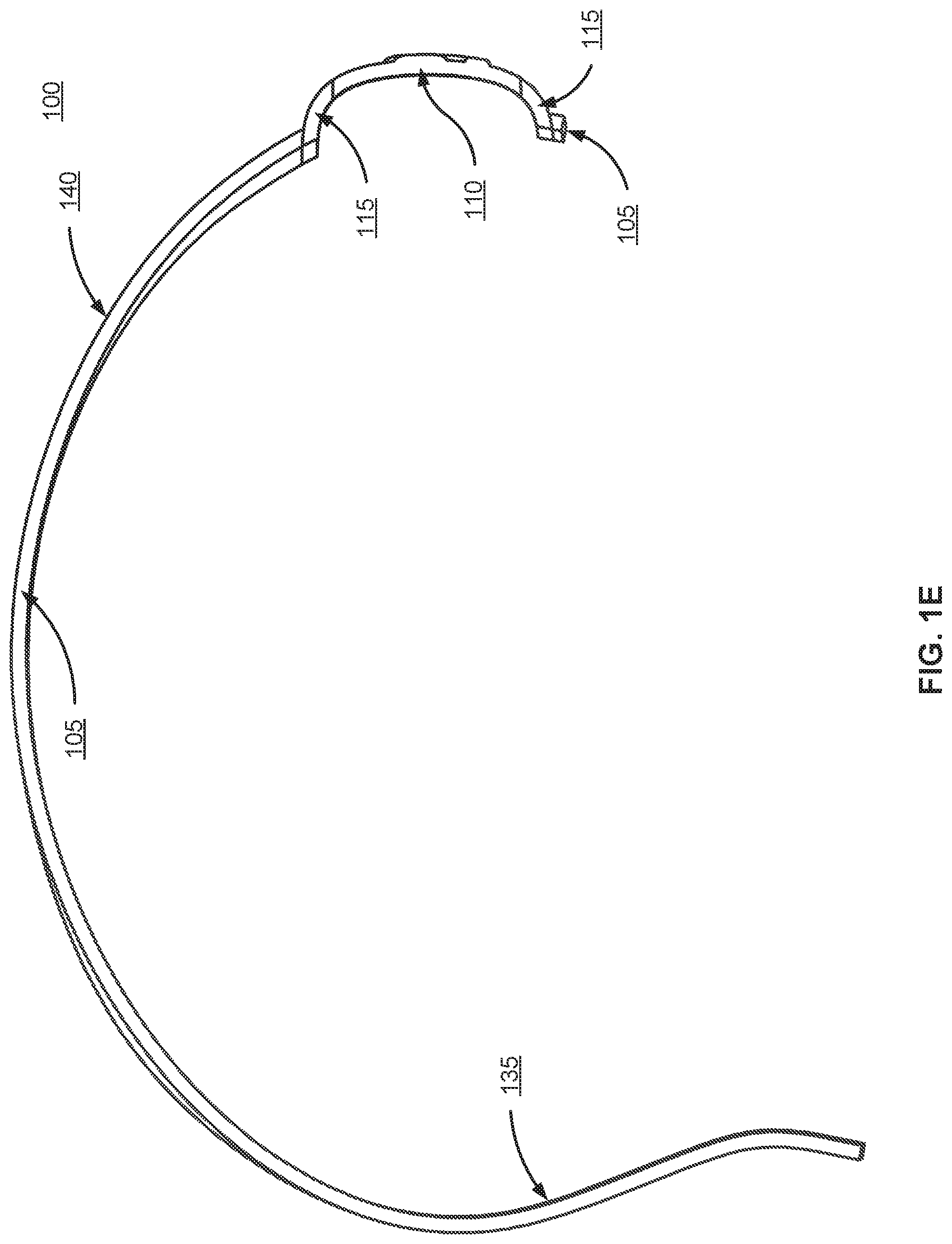 Patent US11771165 Figure 5 – Helmet with flexible structure for improved force attenuation