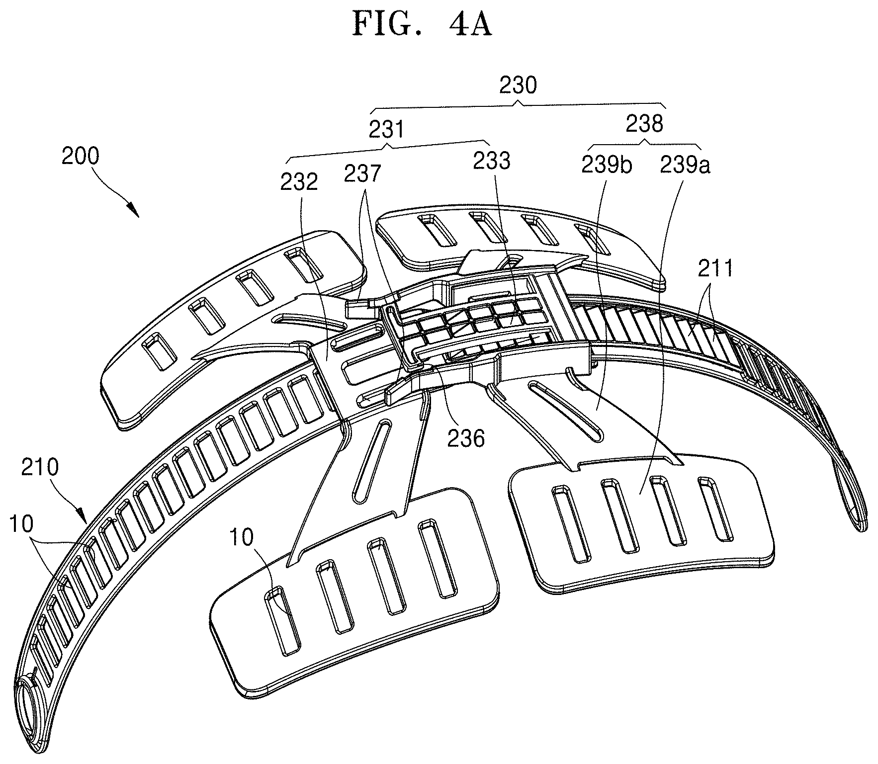Patent US11771168 Figure 4 – Head band