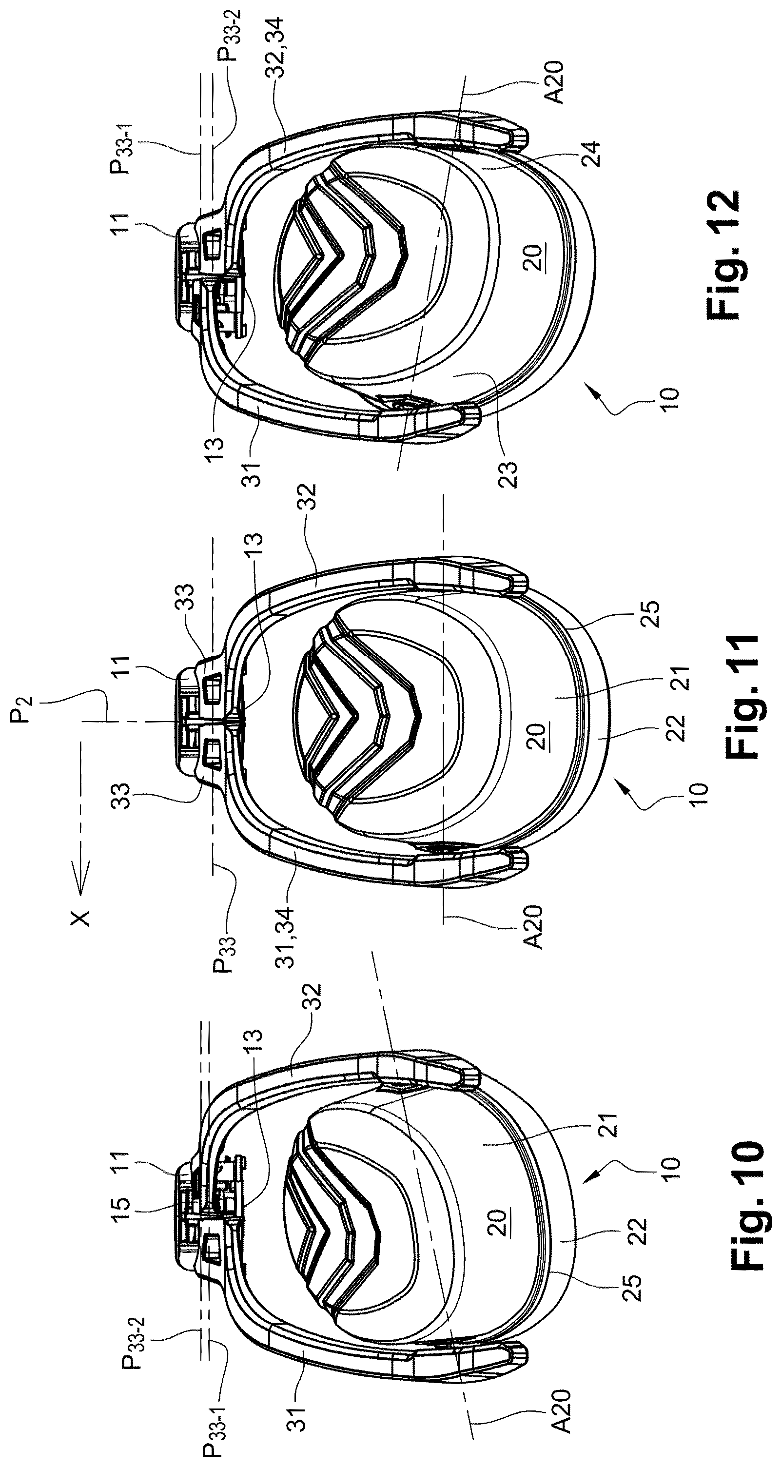 Patent US11771169 Figure 4 – Hearing protection device