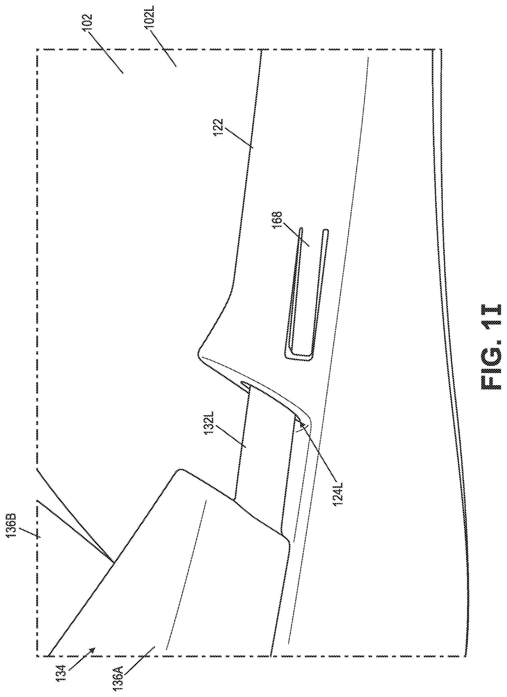 Patent US11771170 Figure 9 – Articles of footwear and other foot-receiving devices having rearward translating heel components