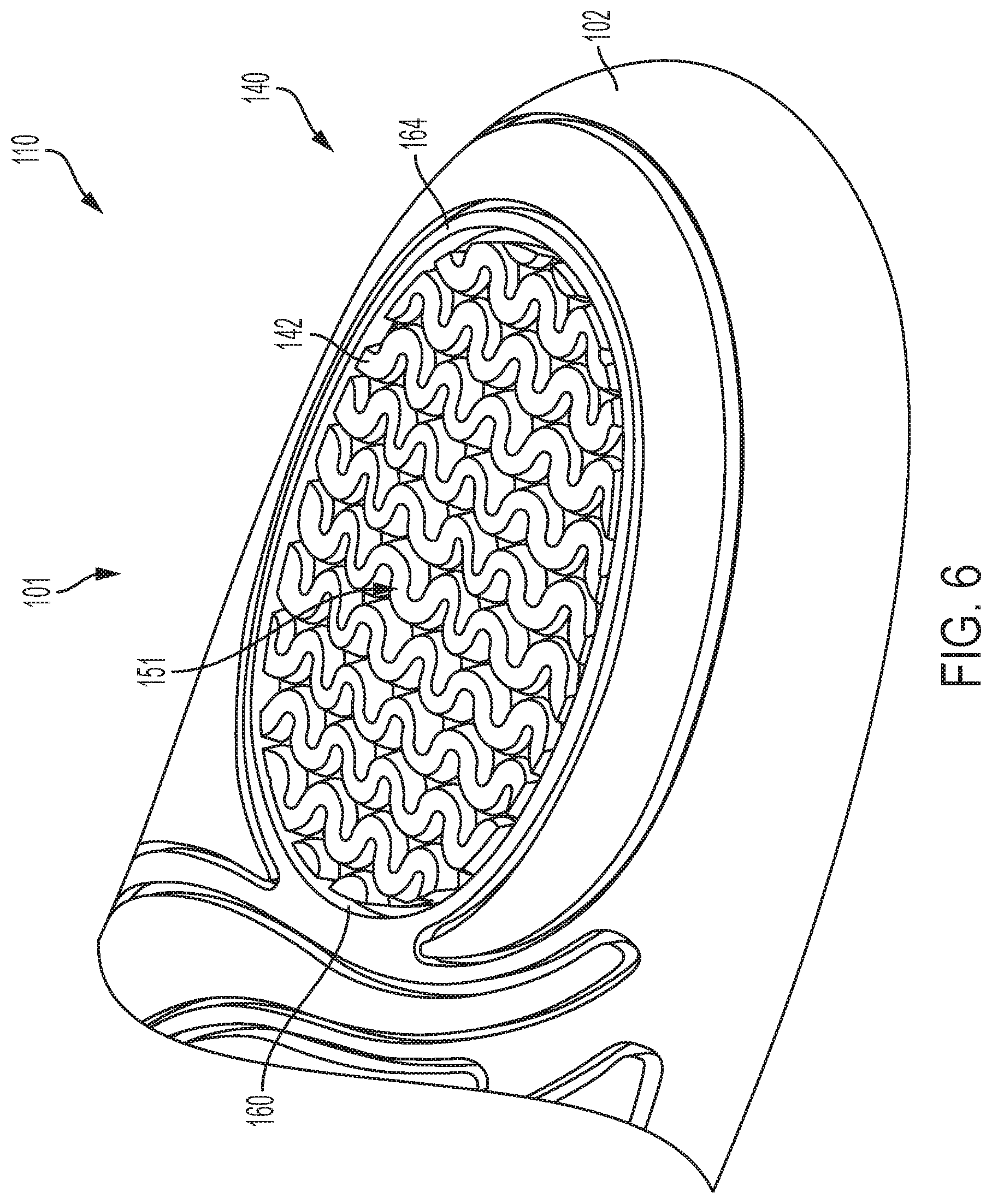Patent US11771174 Figure 6 – Insole
