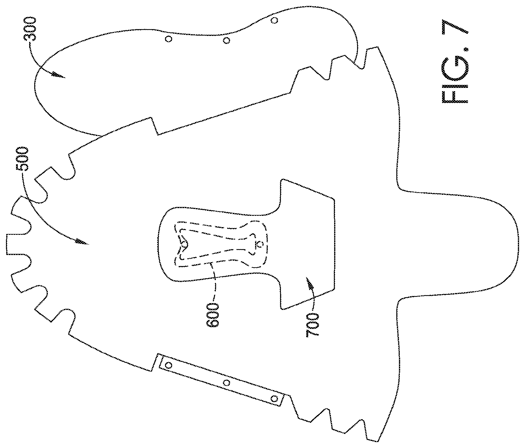 Patent US11771175 Figure 7 – Footwear manufacturing with an origin