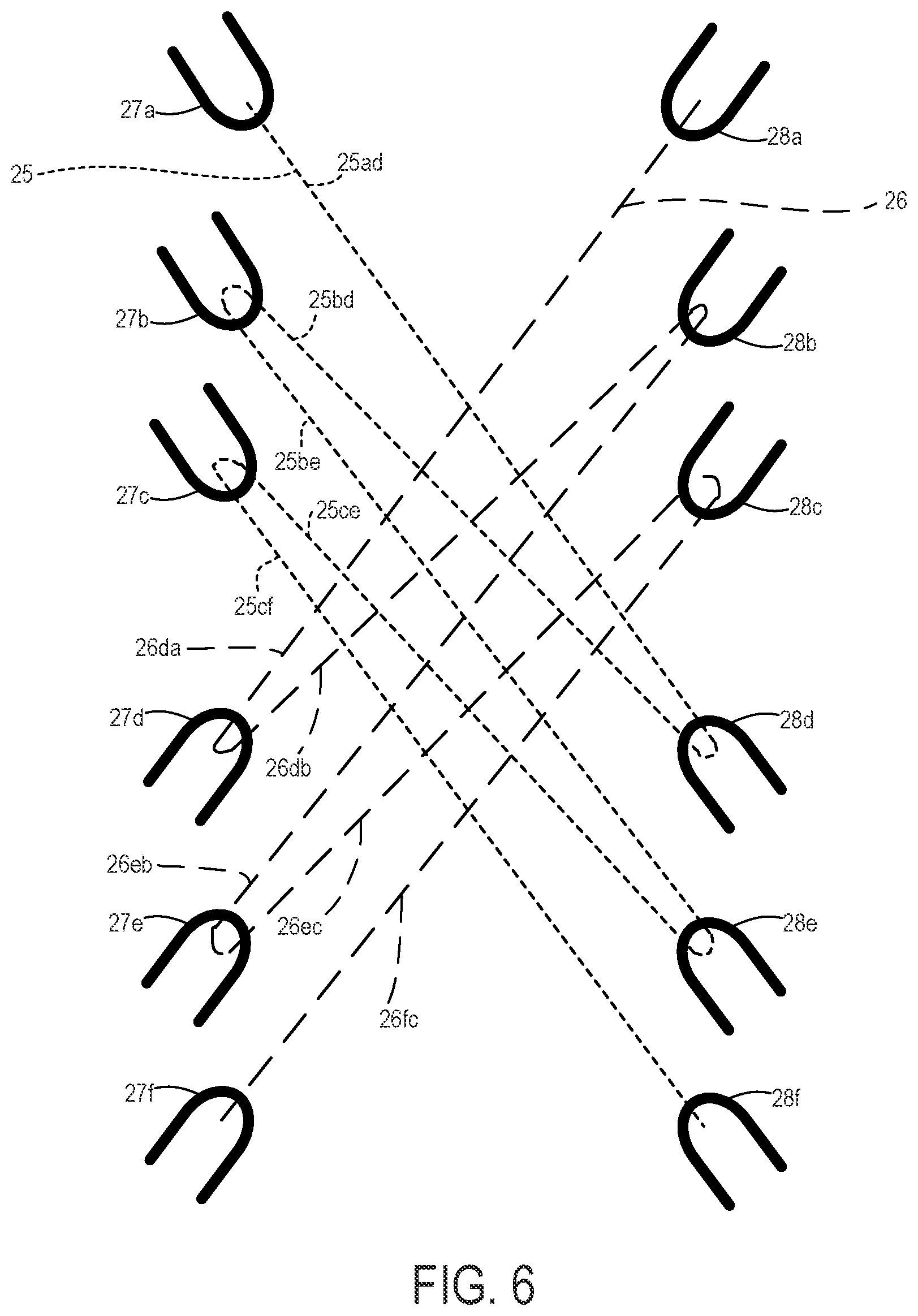 Patent US11771176 Figure 6 – Footwear with aligned tensile restraints