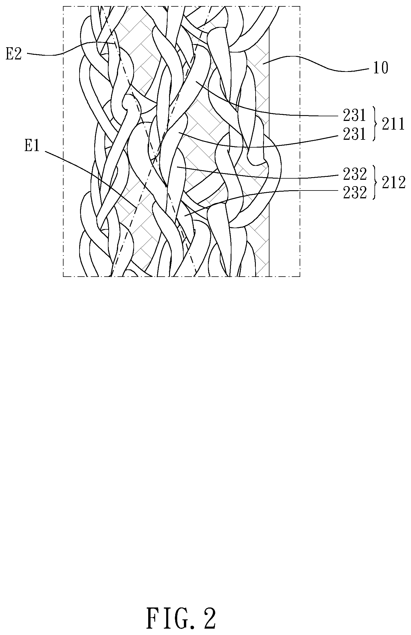 Patent US11771178 Figure 2 – Shoelace