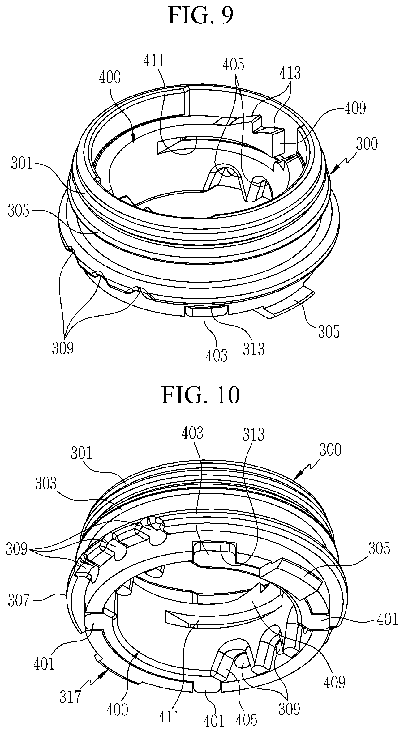 Patent US11771179 Figure 8 – String adjustment device